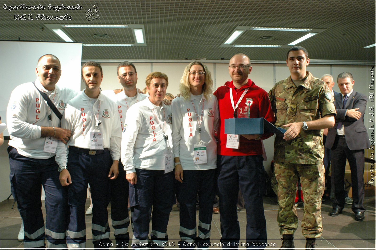 Como - 18 settembre 2010 - Gara Nazionale di Primo Soccorso -  Croce Rossa Italiana - Ispettorato Regionale Volontari del Soccorso Piemonte