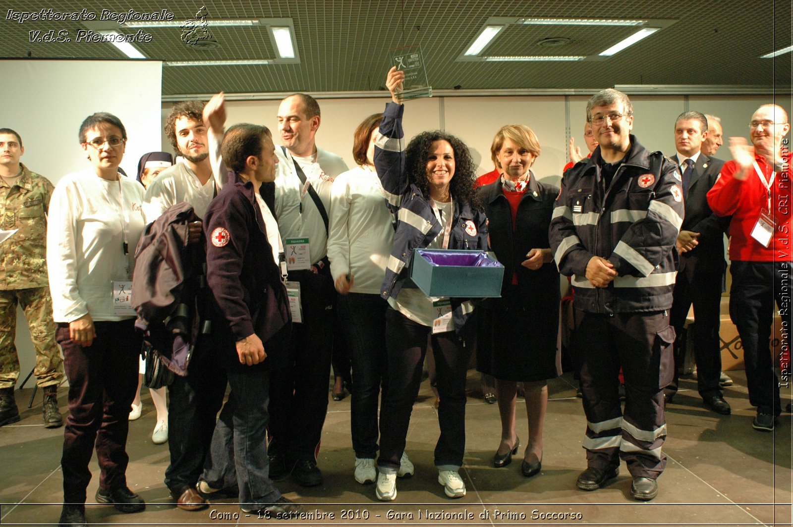 Como - 18 settembre 2010 - Gara Nazionale di Primo Soccorso -  Croce Rossa Italiana - Ispettorato Regionale Volontari del Soccorso Piemonte