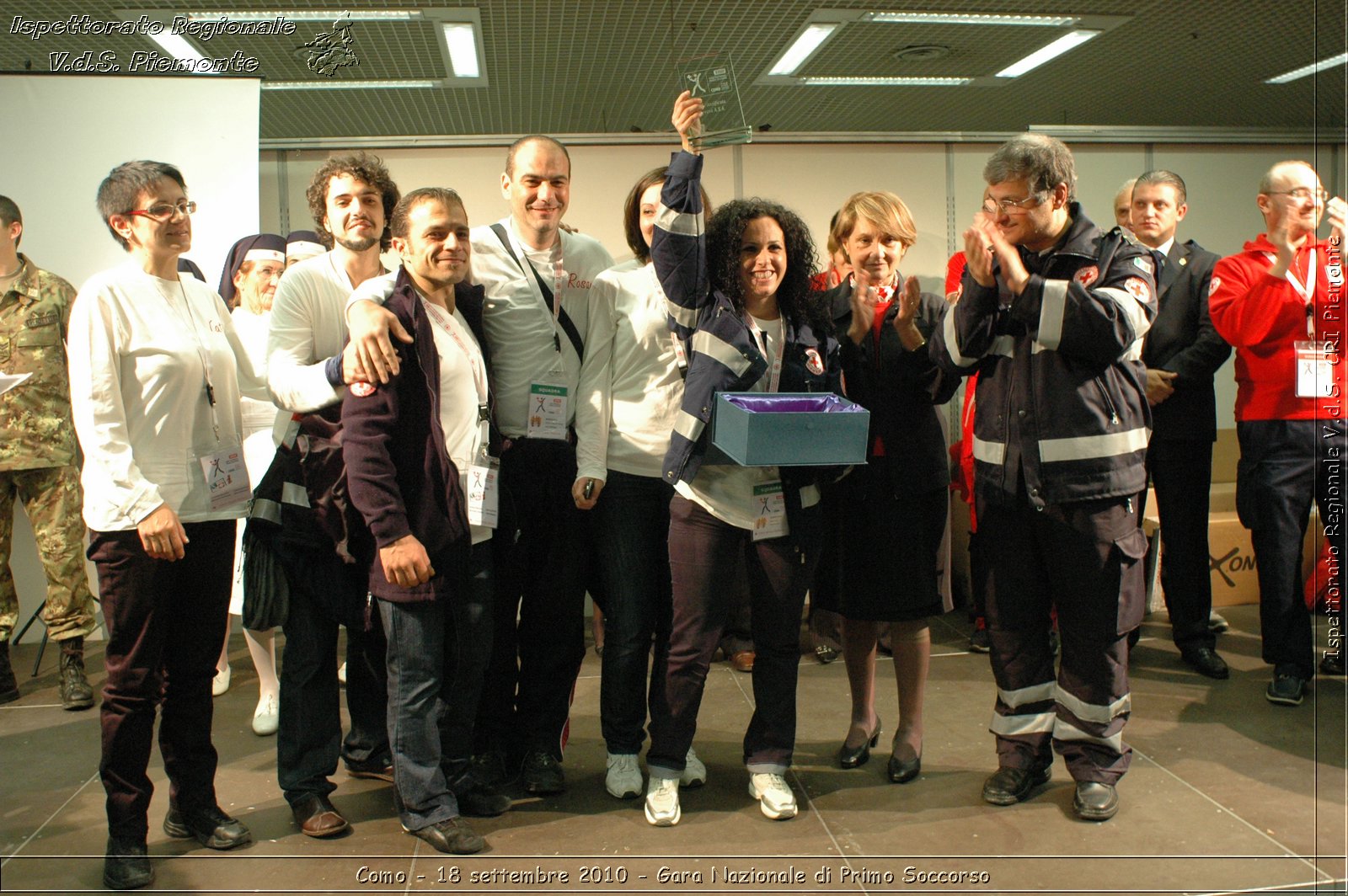 Como - 18 settembre 2010 - Gara Nazionale di Primo Soccorso -  Croce Rossa Italiana - Ispettorato Regionale Volontari del Soccorso Piemonte