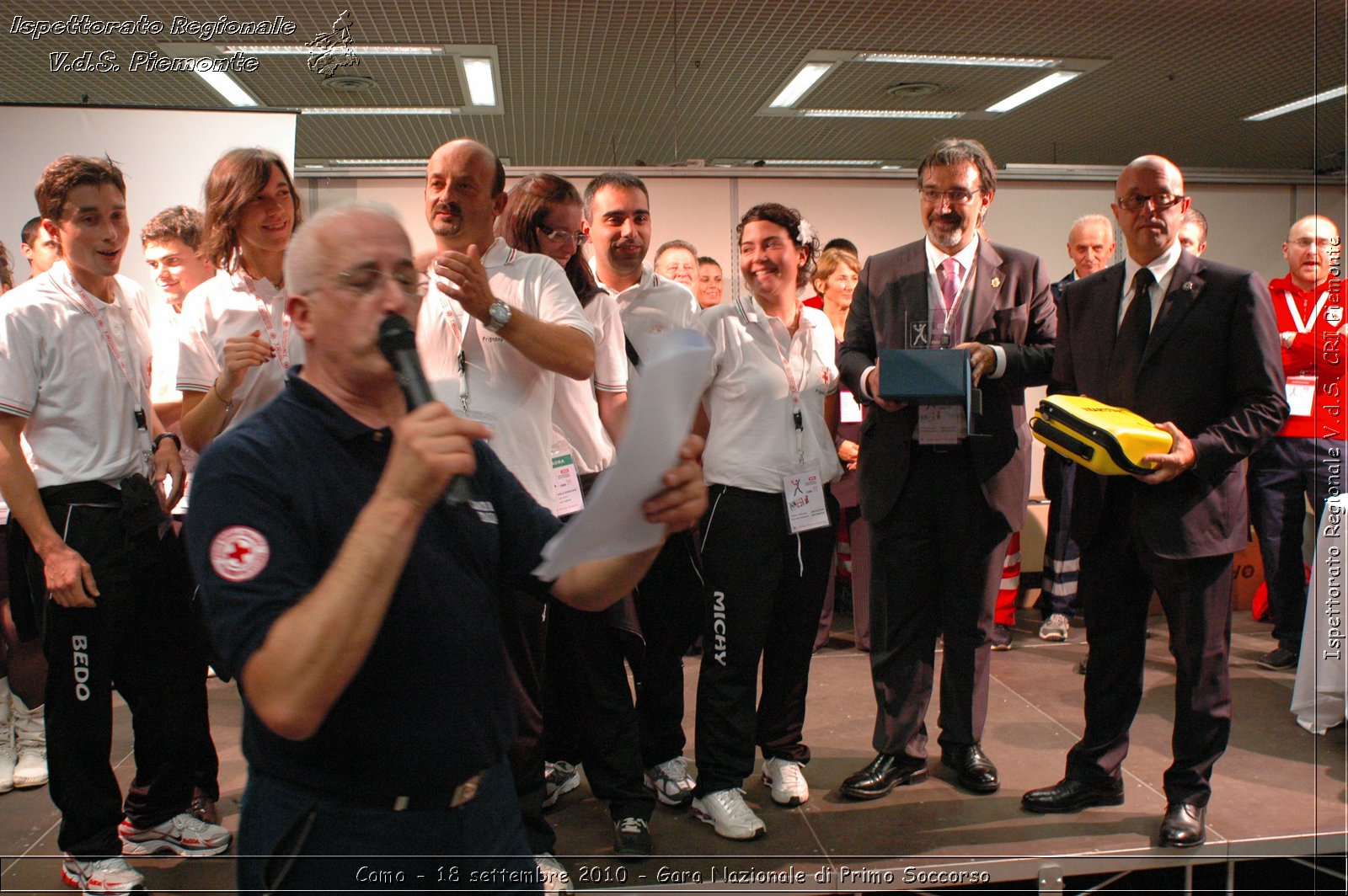 Como - 18 settembre 2010 - Gara Nazionale di Primo Soccorso -  Croce Rossa Italiana - Ispettorato Regionale Volontari del Soccorso Piemonte