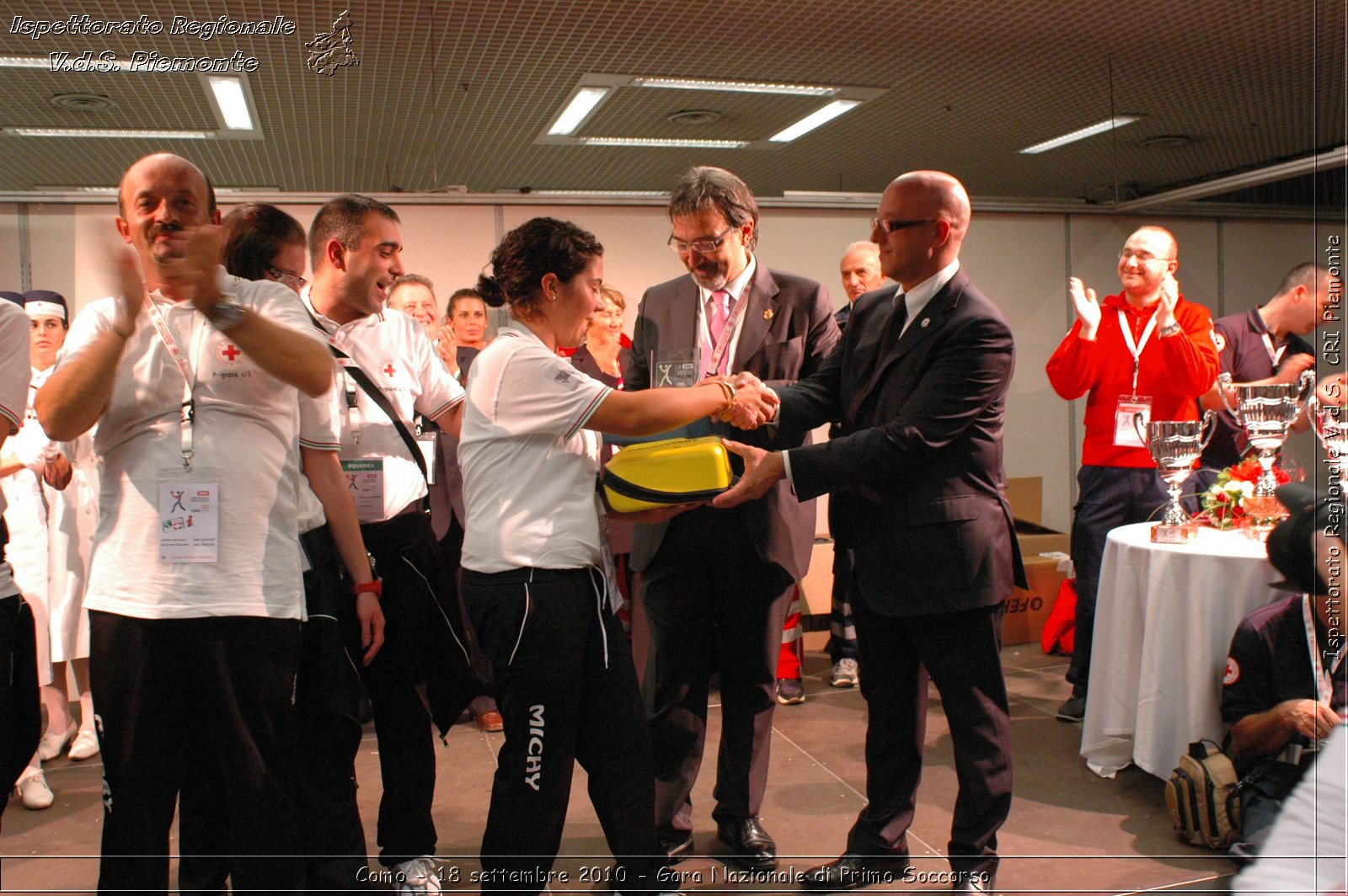 Como - 18 settembre 2010 - Gara Nazionale di Primo Soccorso -  Croce Rossa Italiana - Ispettorato Regionale Volontari del Soccorso Piemonte