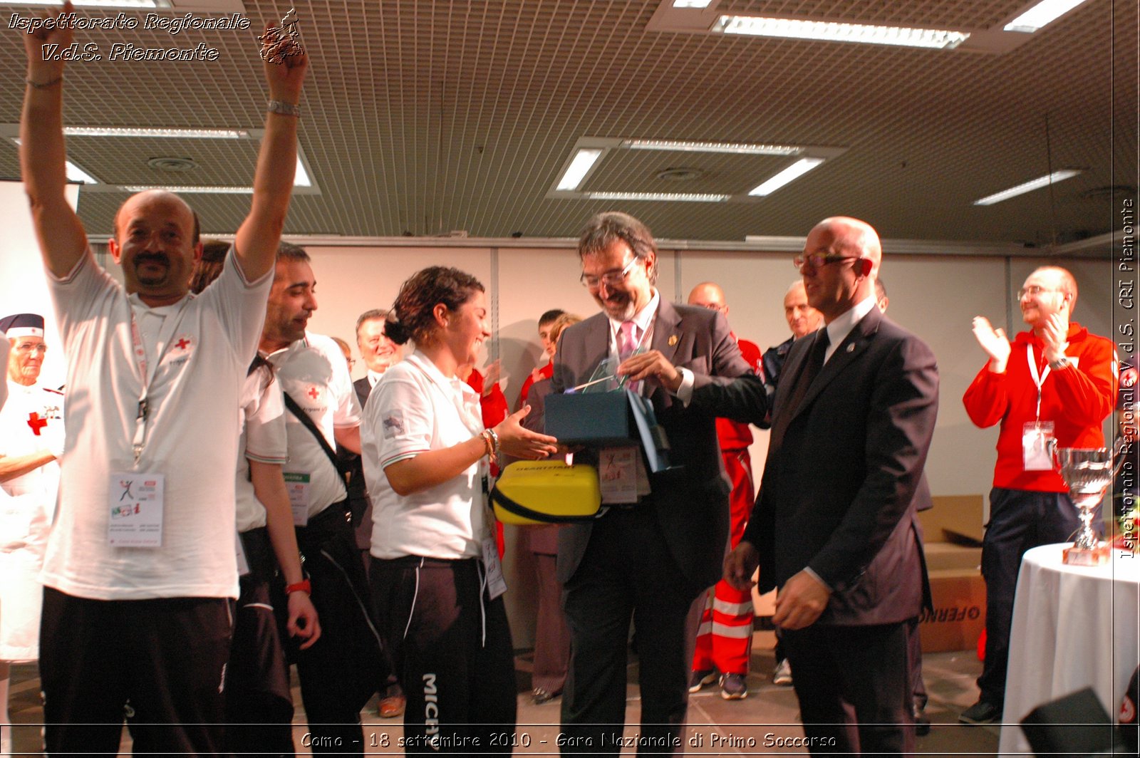 Como - 18 settembre 2010 - Gara Nazionale di Primo Soccorso -  Croce Rossa Italiana - Ispettorato Regionale Volontari del Soccorso Piemonte