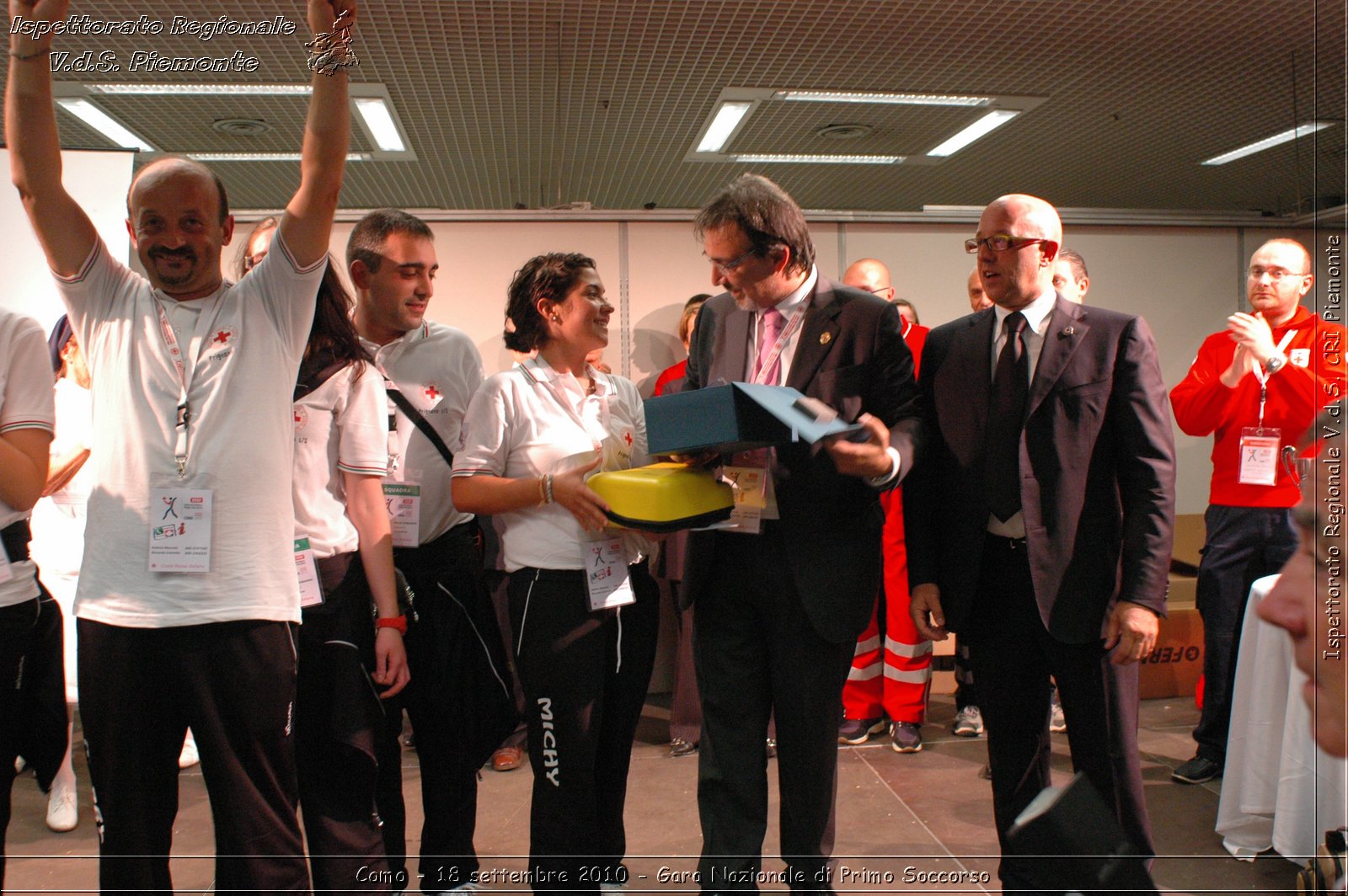 Como - 18 settembre 2010 - Gara Nazionale di Primo Soccorso -  Croce Rossa Italiana - Ispettorato Regionale Volontari del Soccorso Piemonte