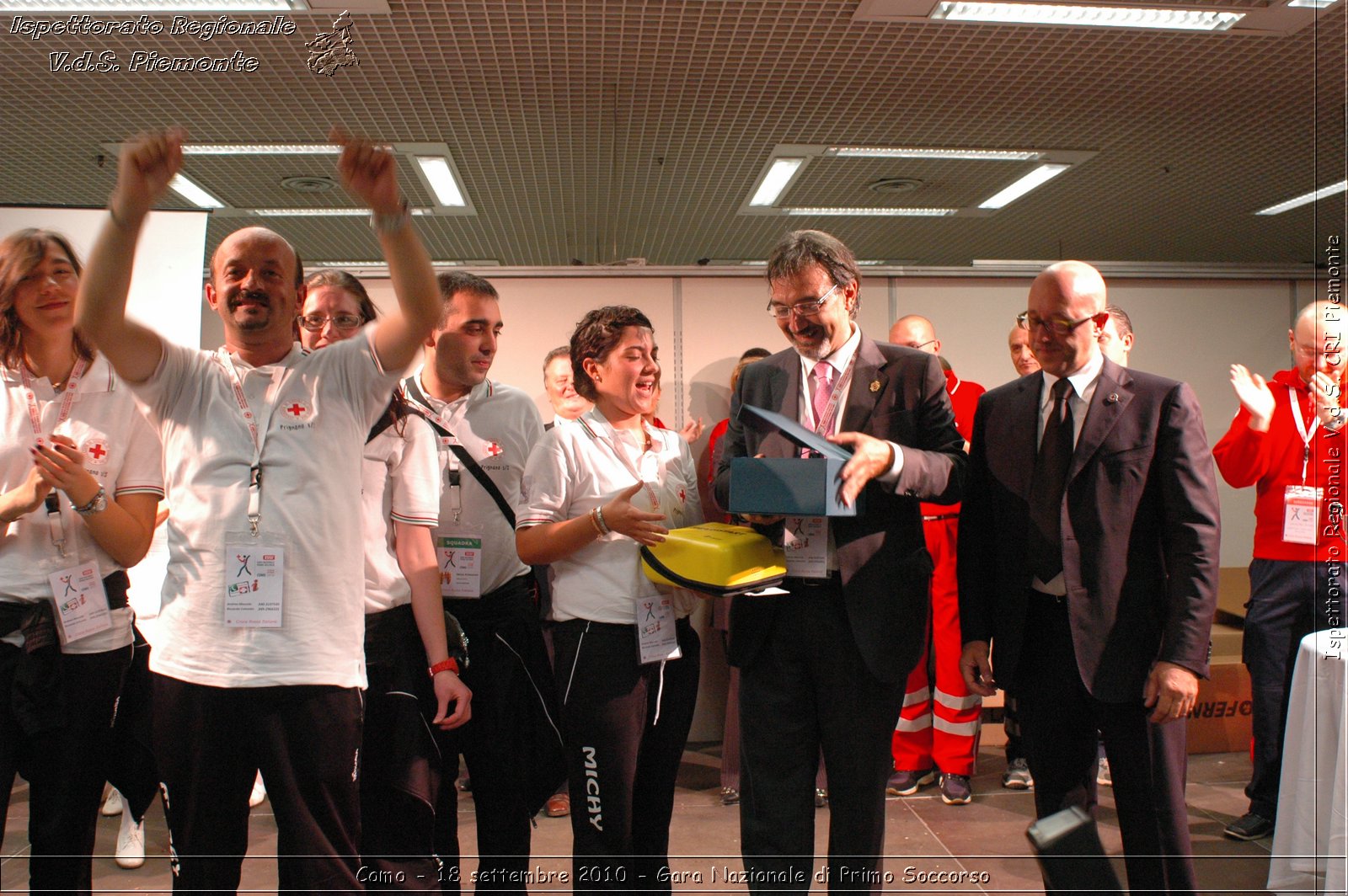 Como - 18 settembre 2010 - Gara Nazionale di Primo Soccorso -  Croce Rossa Italiana - Ispettorato Regionale Volontari del Soccorso Piemonte