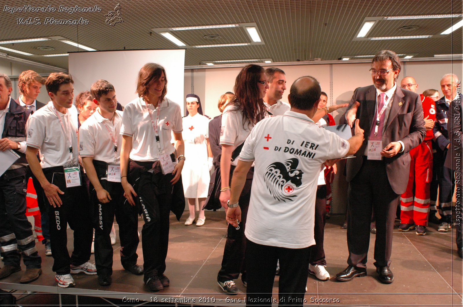 Como - 18 settembre 2010 - Gara Nazionale di Primo Soccorso -  Croce Rossa Italiana - Ispettorato Regionale Volontari del Soccorso Piemonte