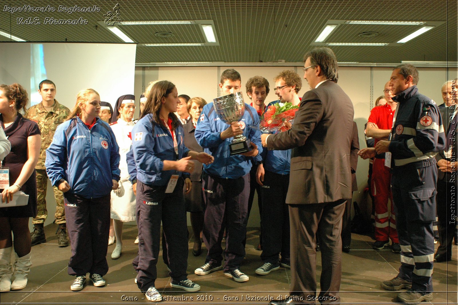 Como - 18 settembre 2010 - Gara Nazionale di Primo Soccorso -  Croce Rossa Italiana - Ispettorato Regionale Volontari del Soccorso Piemonte