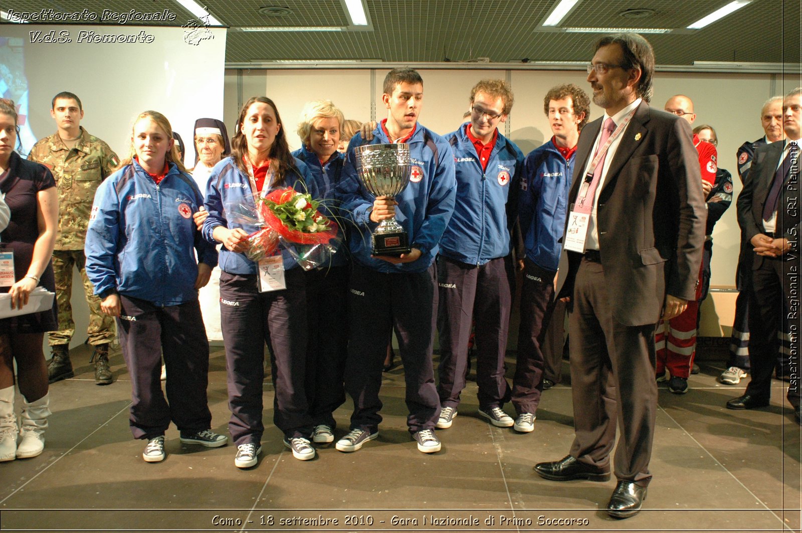 Como - 18 settembre 2010 - Gara Nazionale di Primo Soccorso -  Croce Rossa Italiana - Ispettorato Regionale Volontari del Soccorso Piemonte