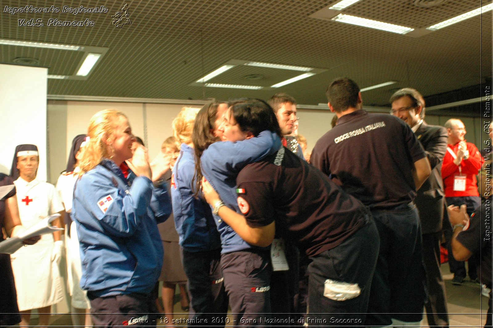 Como - 18 settembre 2010 - Gara Nazionale di Primo Soccorso -  Croce Rossa Italiana - Ispettorato Regionale Volontari del Soccorso Piemonte