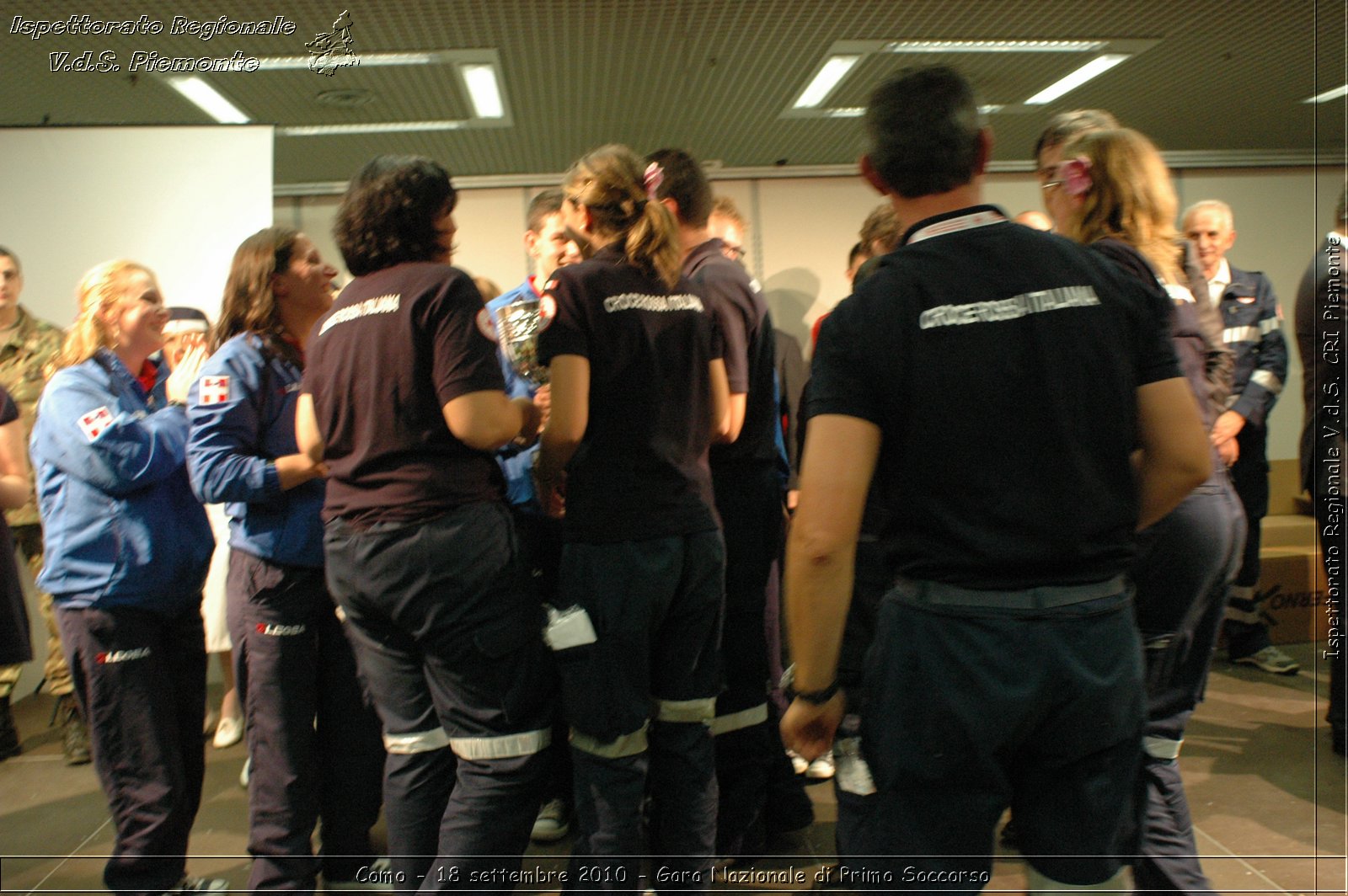 Como - 18 settembre 2010 - Gara Nazionale di Primo Soccorso -  Croce Rossa Italiana - Ispettorato Regionale Volontari del Soccorso Piemonte