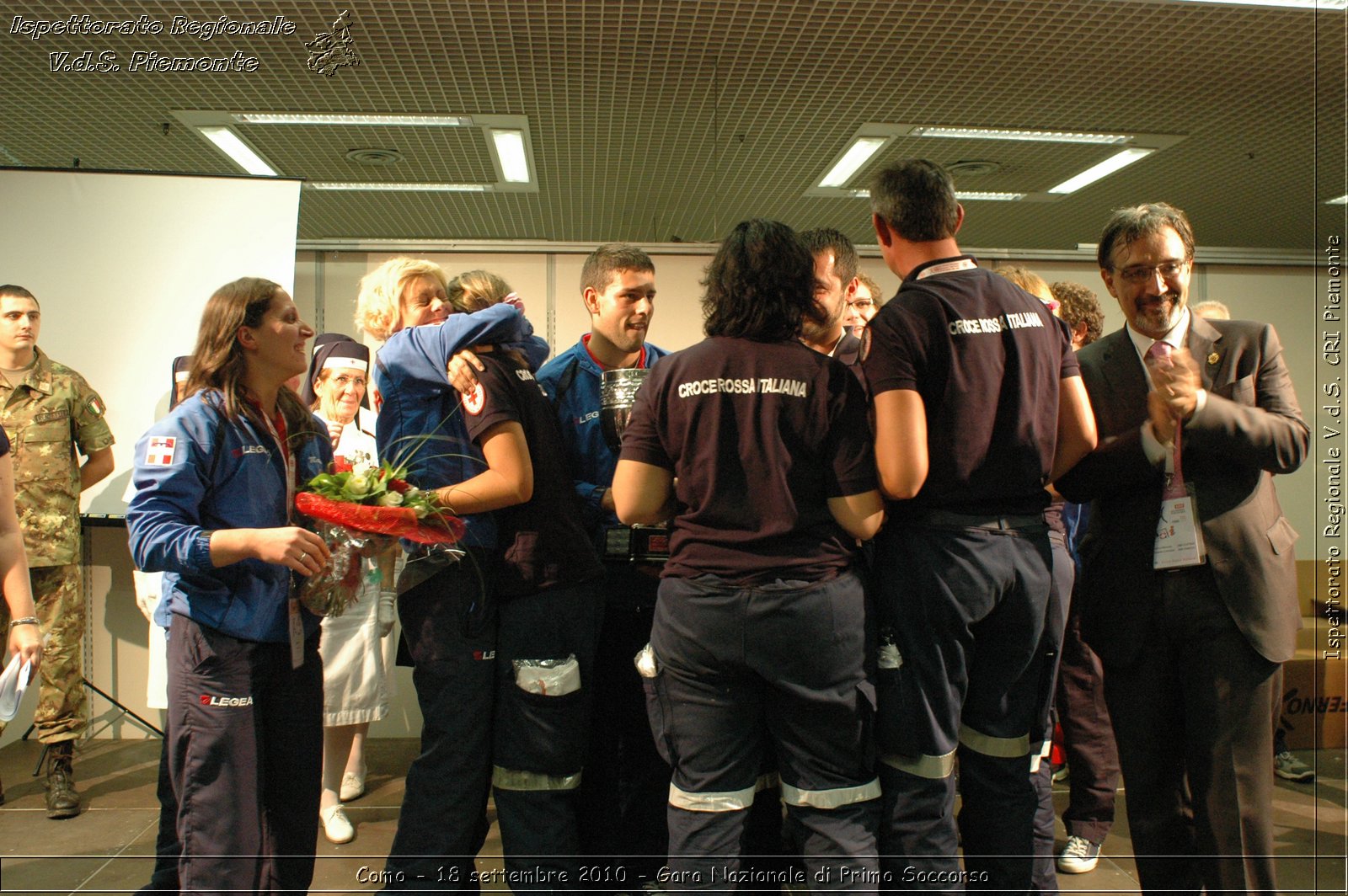 Como - 18 settembre 2010 - Gara Nazionale di Primo Soccorso -  Croce Rossa Italiana - Ispettorato Regionale Volontari del Soccorso Piemonte