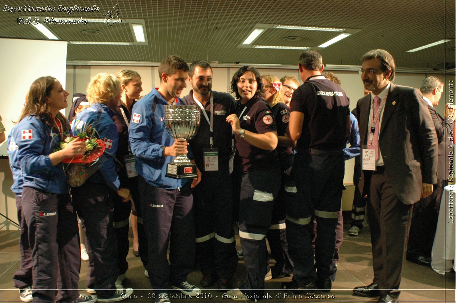 Como - 18 settembre 2010 - Gara Nazionale di Primo Soccorso -  Croce Rossa Italiana - Ispettorato Regionale Volontari del Soccorso Piemonte