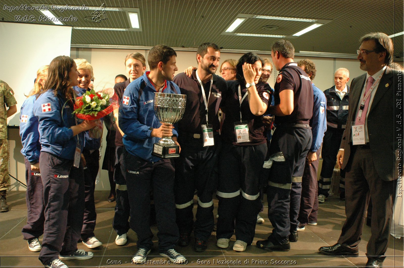 Como - 18 settembre 2010 - Gara Nazionale di Primo Soccorso -  Croce Rossa Italiana - Ispettorato Regionale Volontari del Soccorso Piemonte