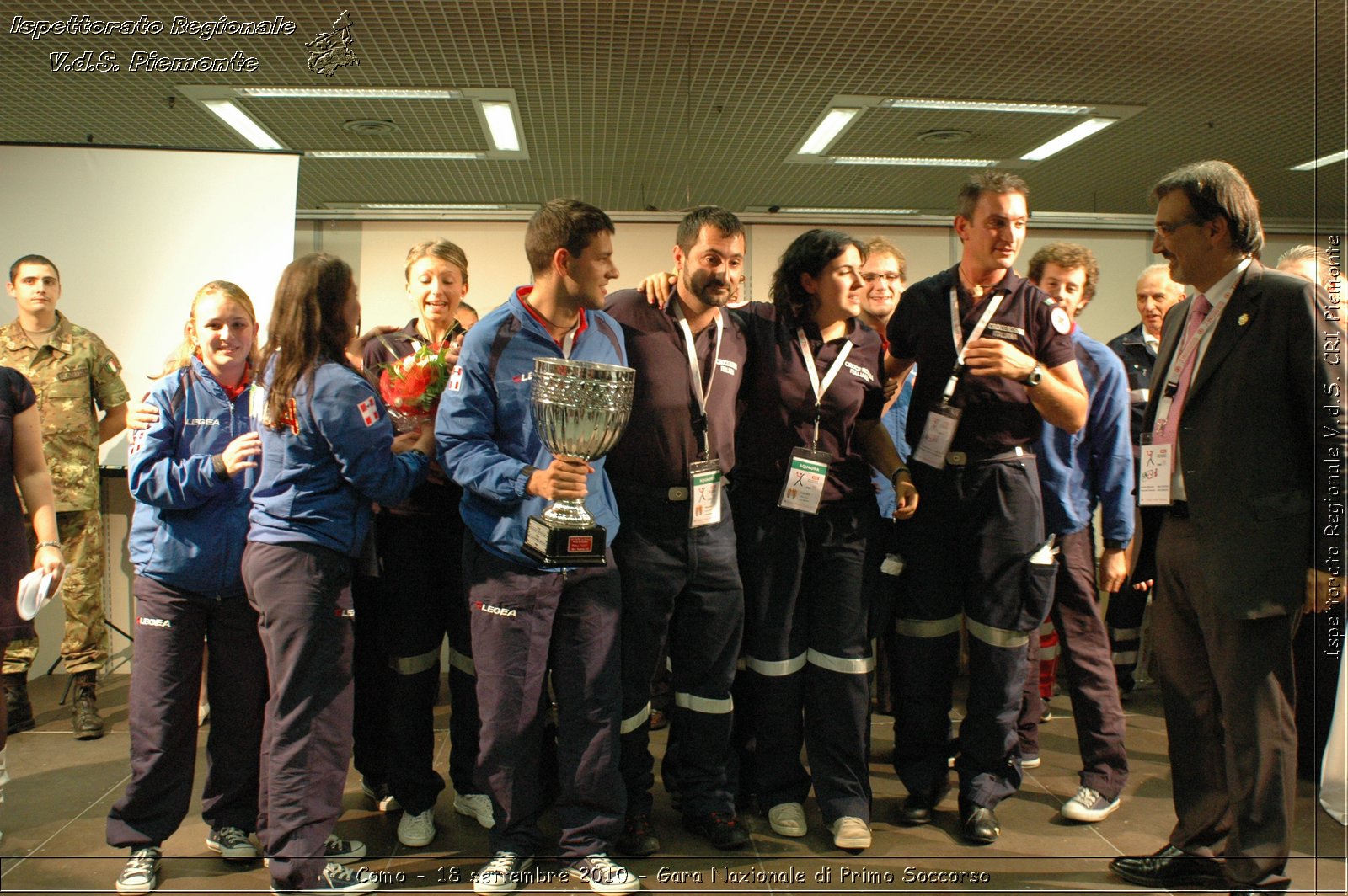 Como - 18 settembre 2010 - Gara Nazionale di Primo Soccorso -  Croce Rossa Italiana - Ispettorato Regionale Volontari del Soccorso Piemonte