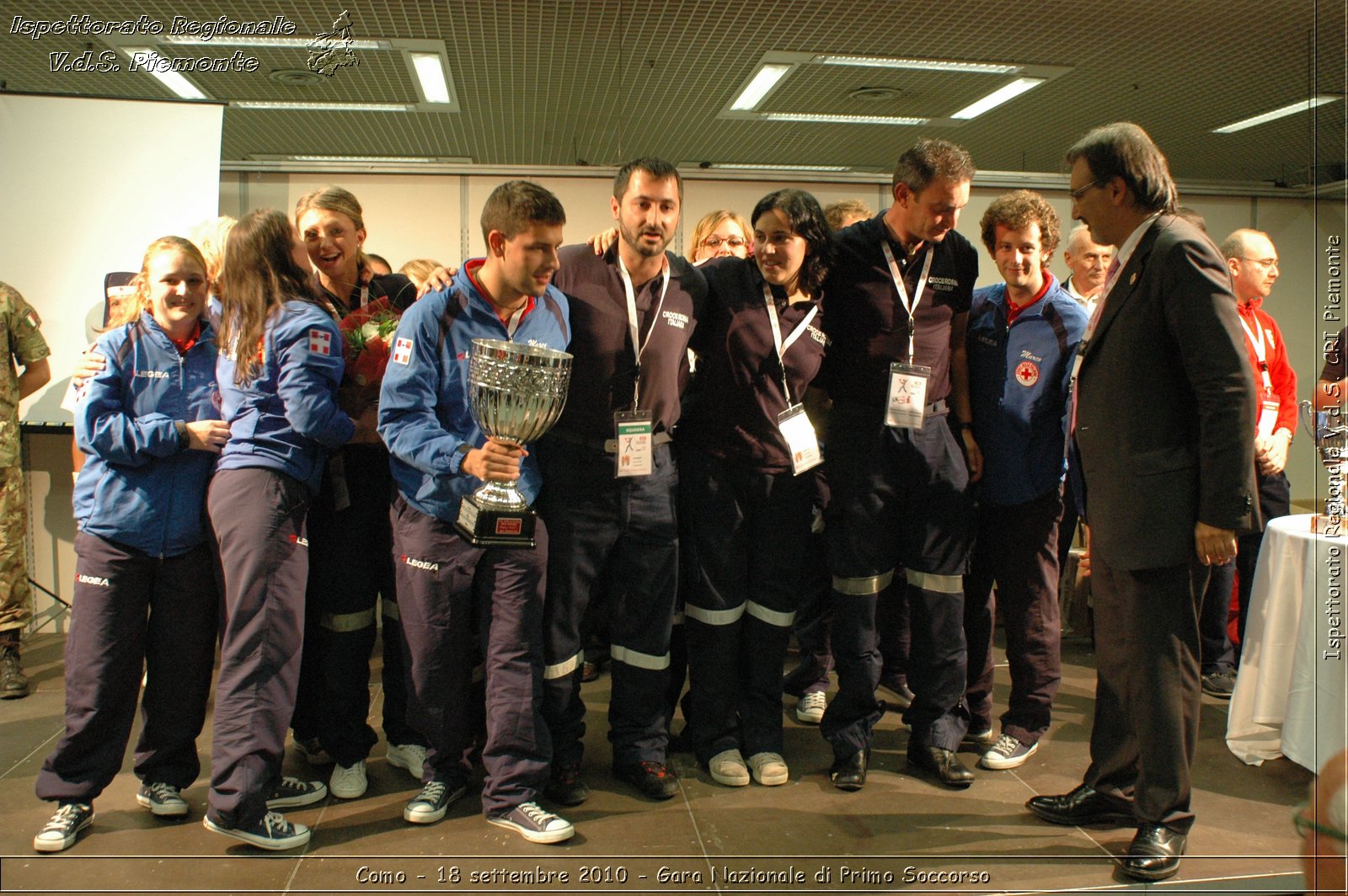 Como - 18 settembre 2010 - Gara Nazionale di Primo Soccorso -  Croce Rossa Italiana - Ispettorato Regionale Volontari del Soccorso Piemonte