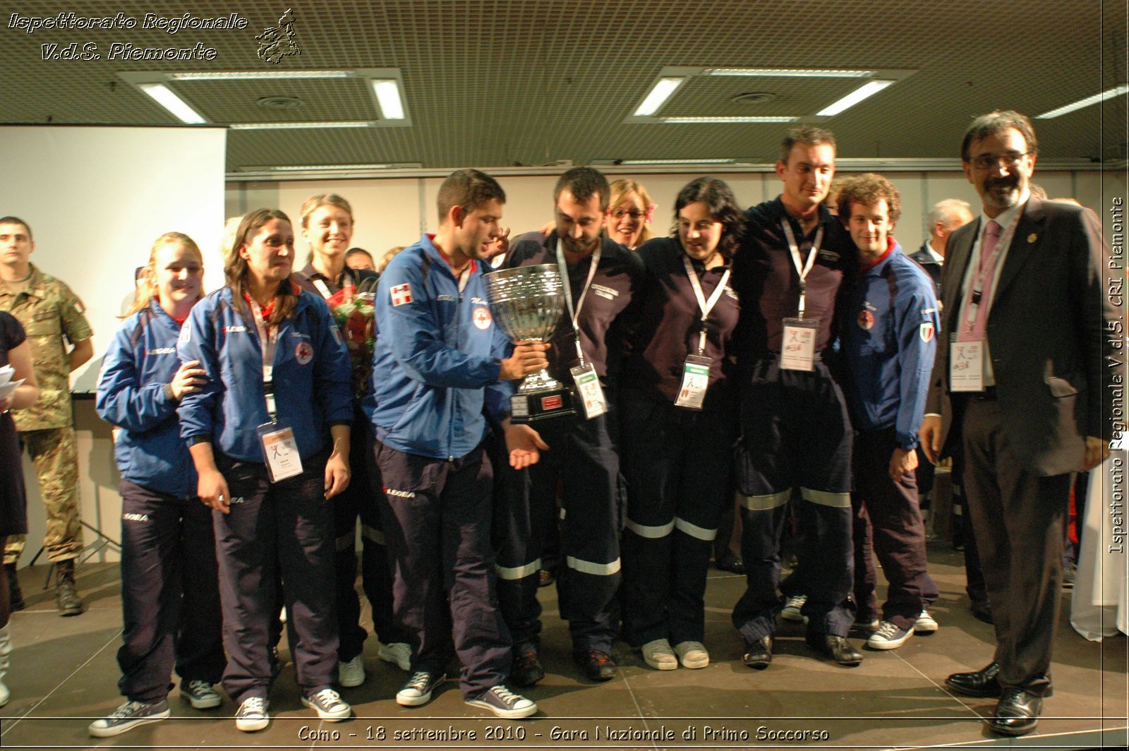 Como - 18 settembre 2010 - Gara Nazionale di Primo Soccorso -  Croce Rossa Italiana - Ispettorato Regionale Volontari del Soccorso Piemonte