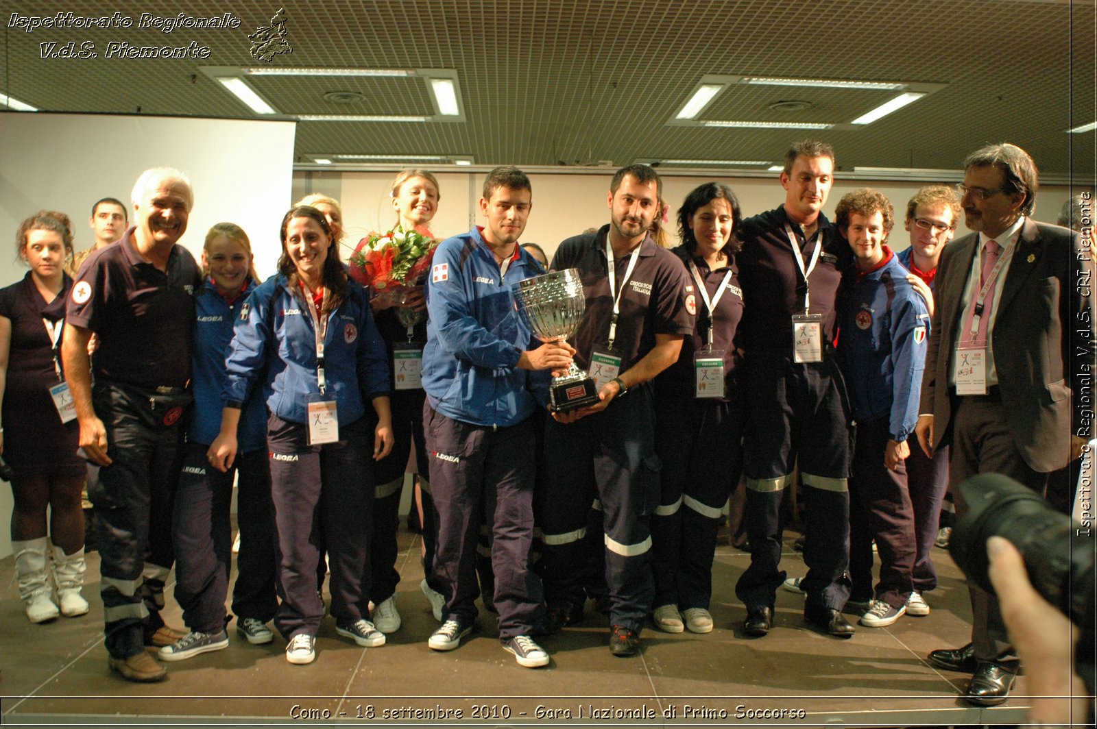 Como - 18 settembre 2010 - Gara Nazionale di Primo Soccorso -  Croce Rossa Italiana - Ispettorato Regionale Volontari del Soccorso Piemonte