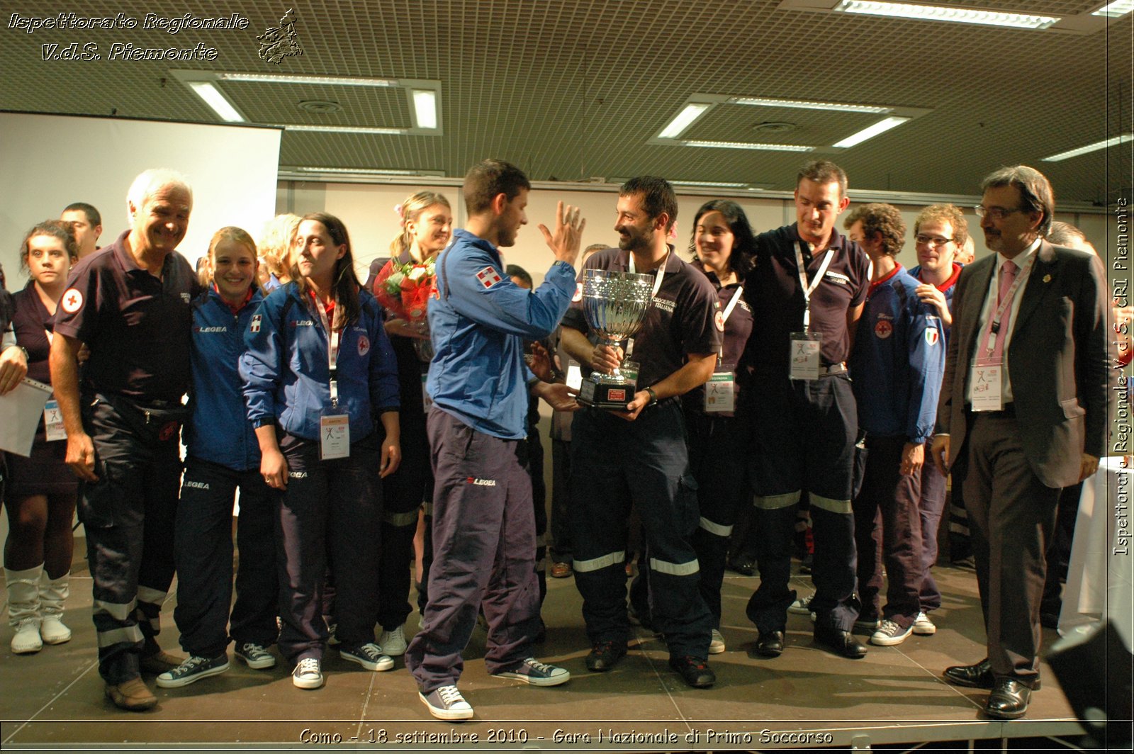 Como - 18 settembre 2010 - Gara Nazionale di Primo Soccorso -  Croce Rossa Italiana - Ispettorato Regionale Volontari del Soccorso Piemonte