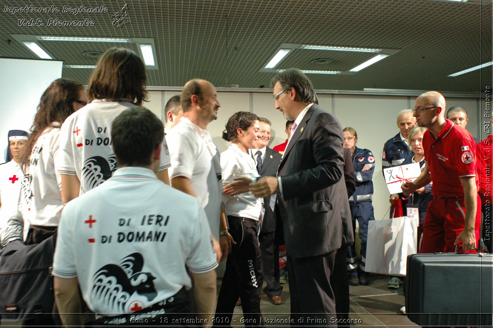 Como - 18 settembre 2010 - Gara Nazionale di Primo Soccorso -  Croce Rossa Italiana - Ispettorato Regionale Volontari del Soccorso Piemonte