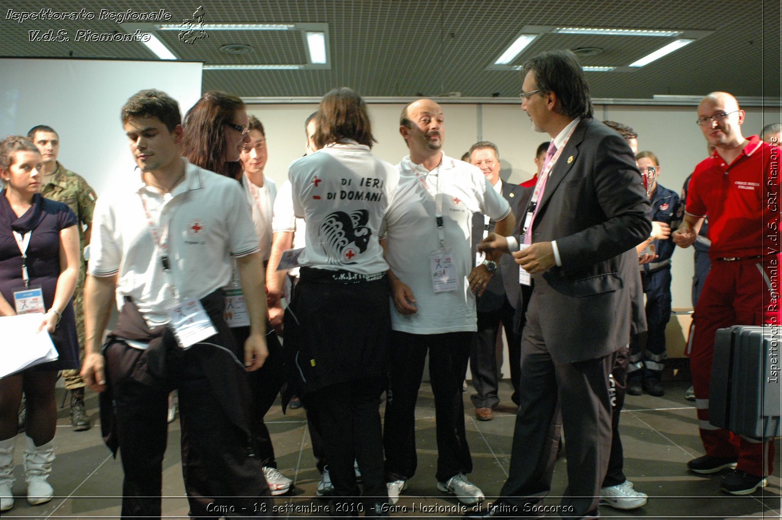 Como - 18 settembre 2010 - Gara Nazionale di Primo Soccorso -  Croce Rossa Italiana - Ispettorato Regionale Volontari del Soccorso Piemonte