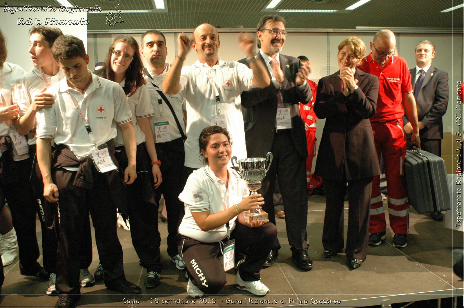 Como - 18 settembre 2010 - Gara Nazionale di Primo Soccorso -  Croce Rossa Italiana - Ispettorato Regionale Volontari del Soccorso Piemonte