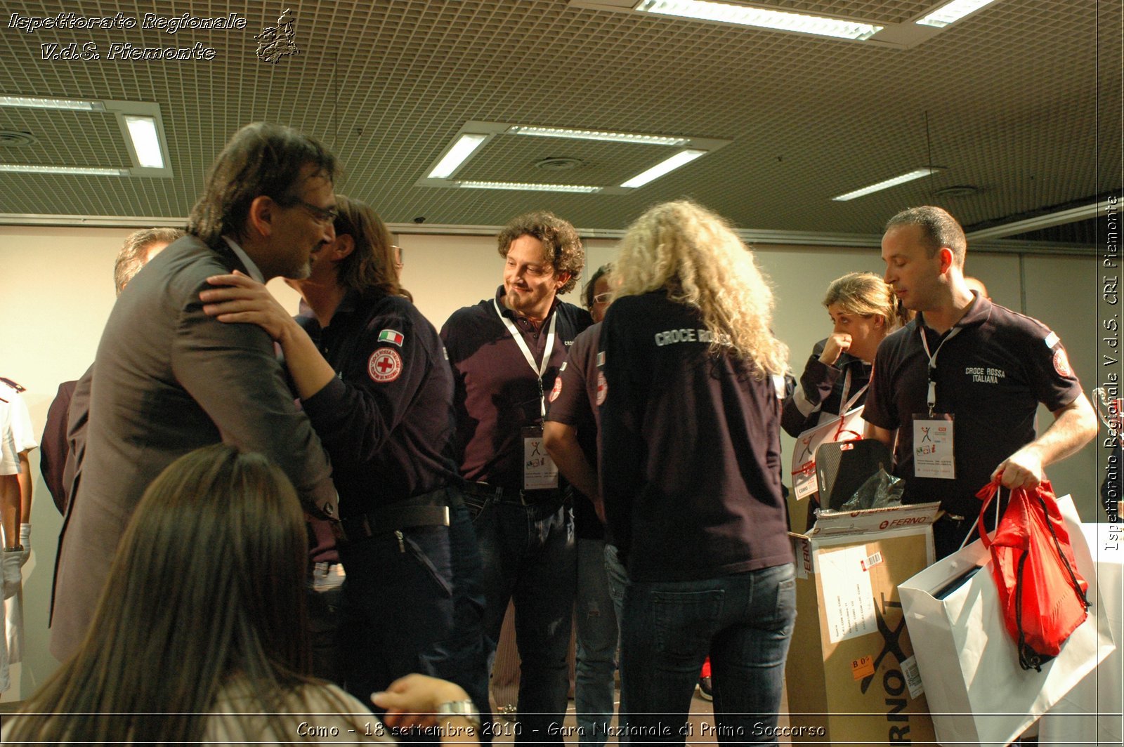 Como - 18 settembre 2010 - Gara Nazionale di Primo Soccorso -  Croce Rossa Italiana - Ispettorato Regionale Volontari del Soccorso Piemonte