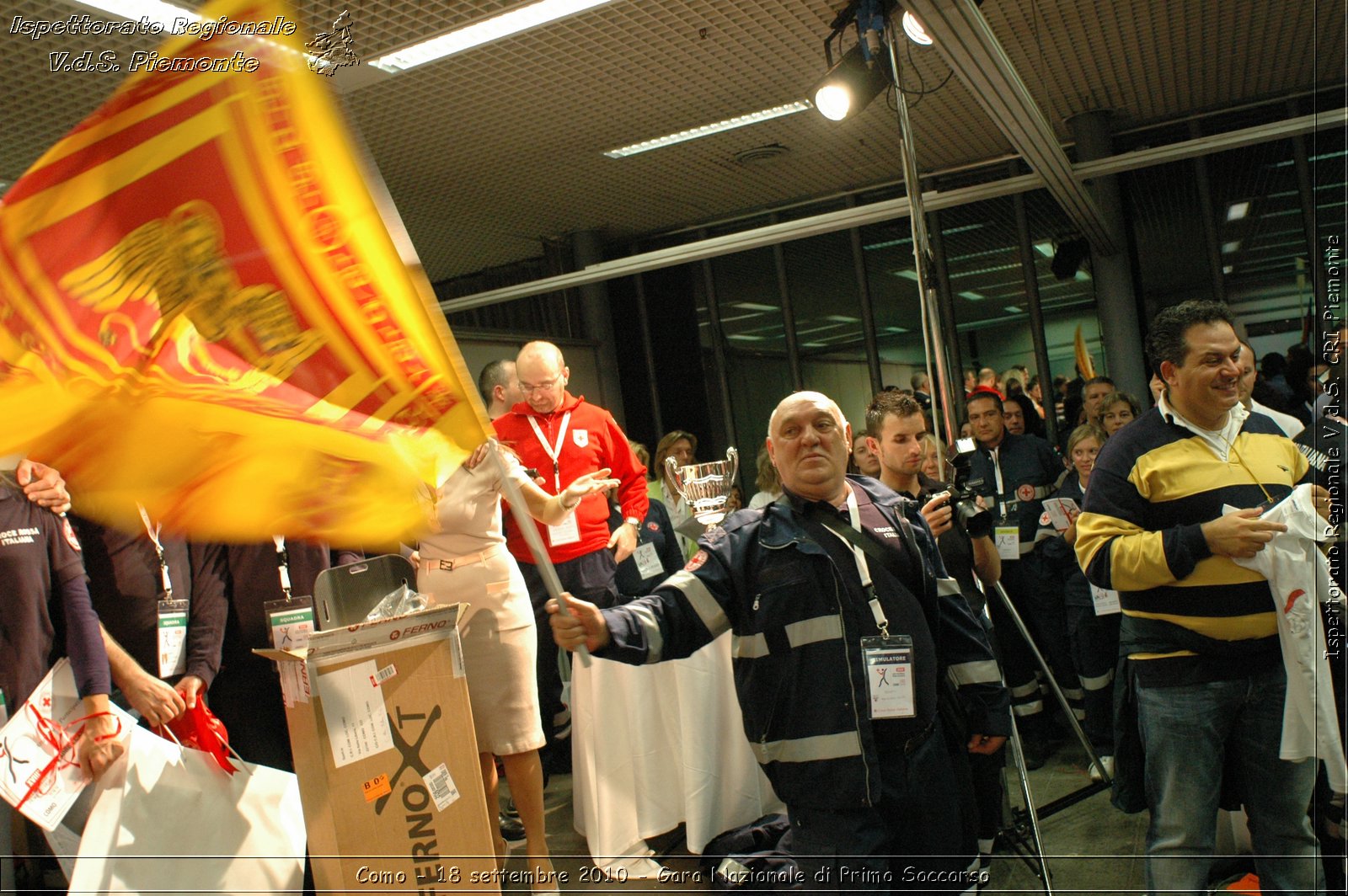 Como - 18 settembre 2010 - Gara Nazionale di Primo Soccorso -  Croce Rossa Italiana - Ispettorato Regionale Volontari del Soccorso Piemonte