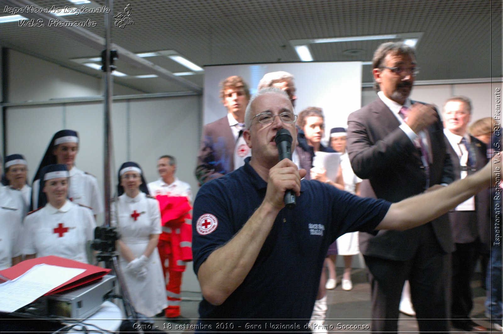 Como - 18 settembre 2010 - Gara Nazionale di Primo Soccorso -  Croce Rossa Italiana - Ispettorato Regionale Volontari del Soccorso Piemonte