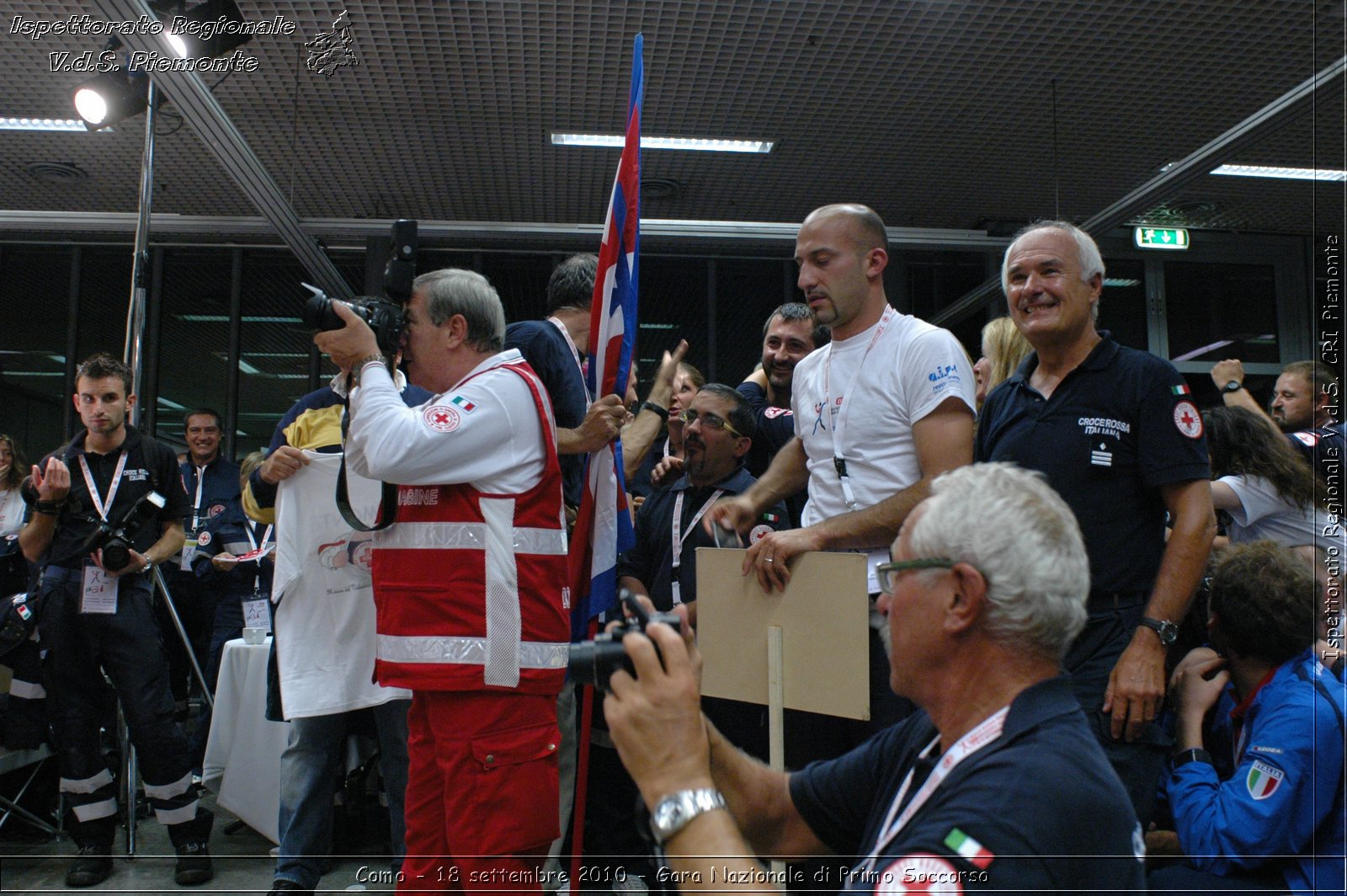 Como - 18 settembre 2010 - Gara Nazionale di Primo Soccorso -  Croce Rossa Italiana - Ispettorato Regionale Volontari del Soccorso Piemonte