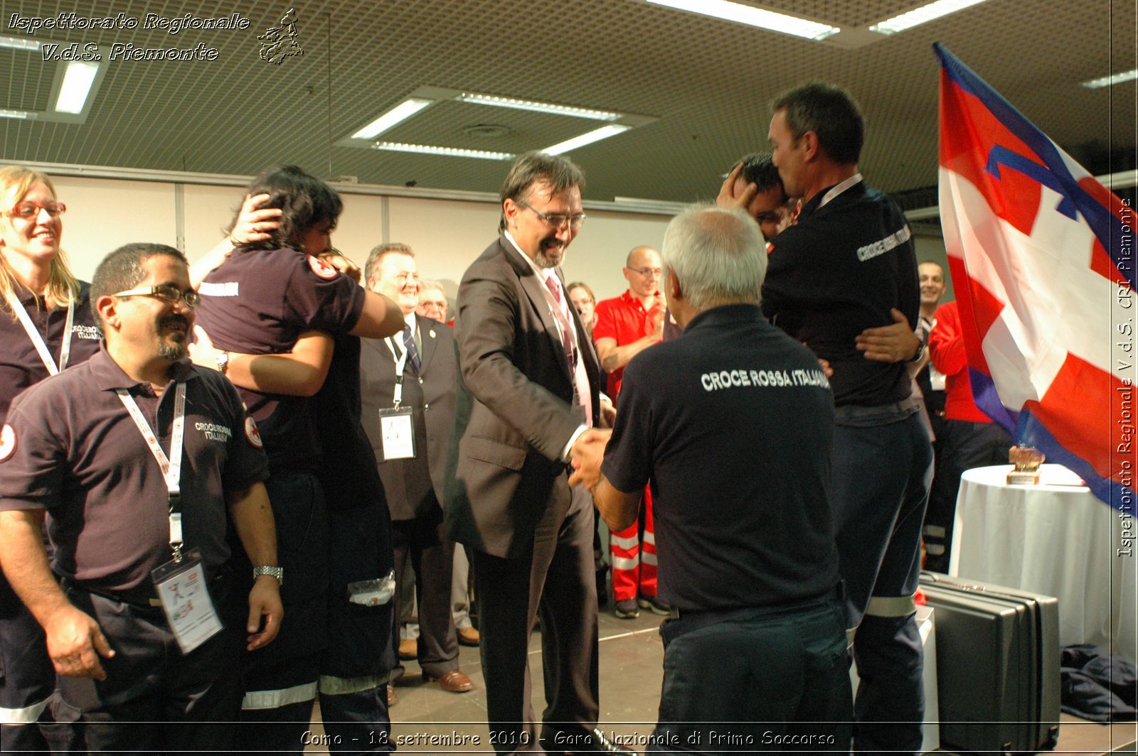 Como - 18 settembre 2010 - Gara Nazionale di Primo Soccorso -  Croce Rossa Italiana - Ispettorato Regionale Volontari del Soccorso Piemonte