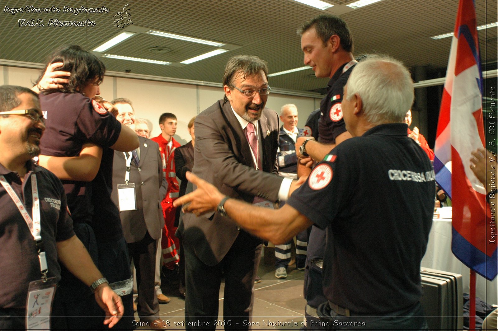 Como - 18 settembre 2010 - Gara Nazionale di Primo Soccorso -  Croce Rossa Italiana - Ispettorato Regionale Volontari del Soccorso Piemonte