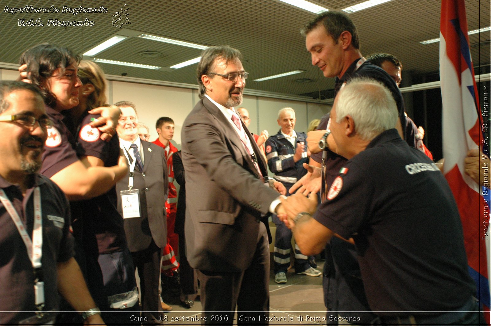 Como - 18 settembre 2010 - Gara Nazionale di Primo Soccorso -  Croce Rossa Italiana - Ispettorato Regionale Volontari del Soccorso Piemonte