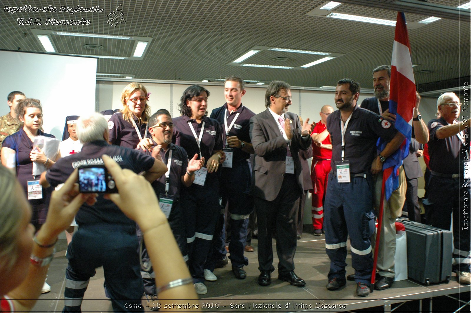 Como - 18 settembre 2010 - Gara Nazionale di Primo Soccorso -  Croce Rossa Italiana - Ispettorato Regionale Volontari del Soccorso Piemonte