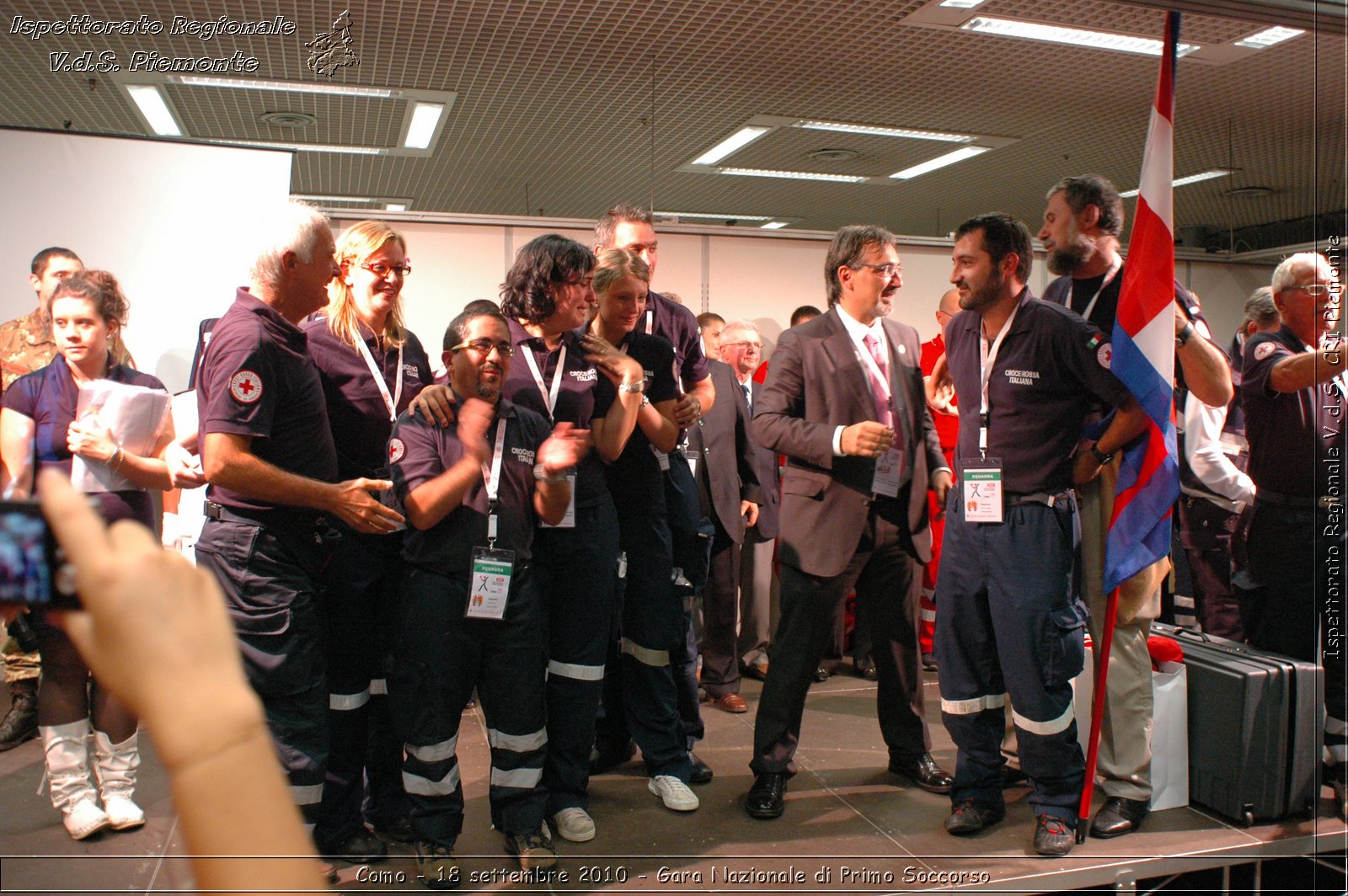 Como - 18 settembre 2010 - Gara Nazionale di Primo Soccorso -  Croce Rossa Italiana - Ispettorato Regionale Volontari del Soccorso Piemonte