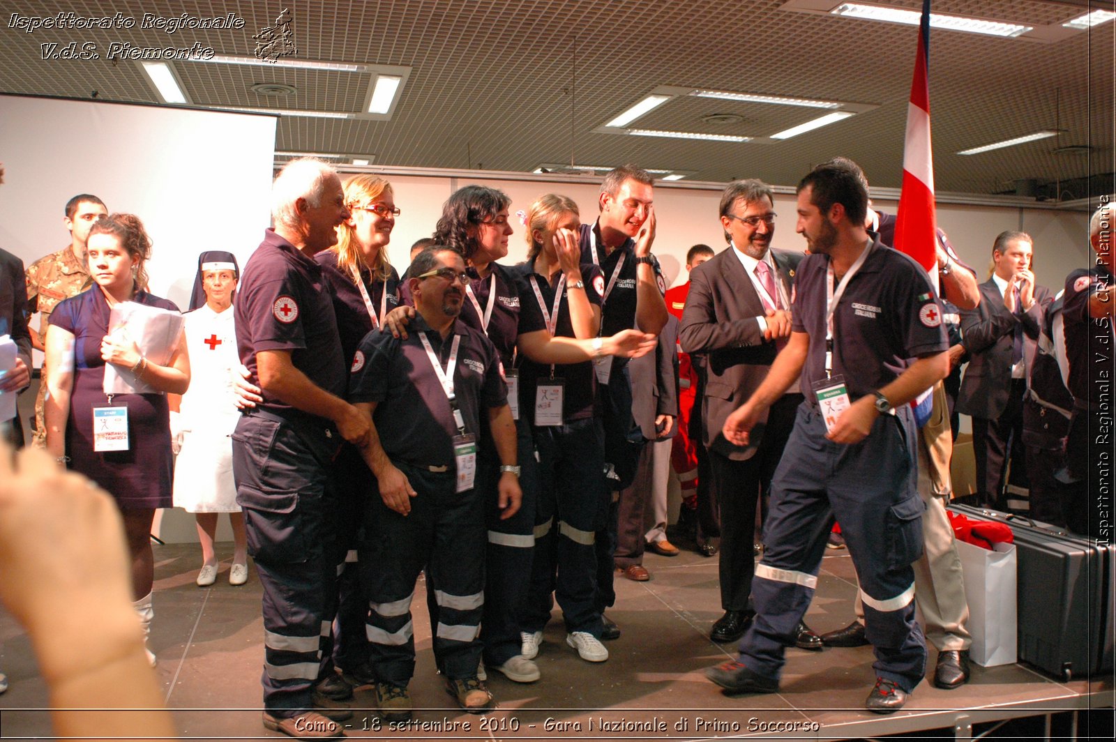 Como - 18 settembre 2010 - Gara Nazionale di Primo Soccorso -  Croce Rossa Italiana - Ispettorato Regionale Volontari del Soccorso Piemonte