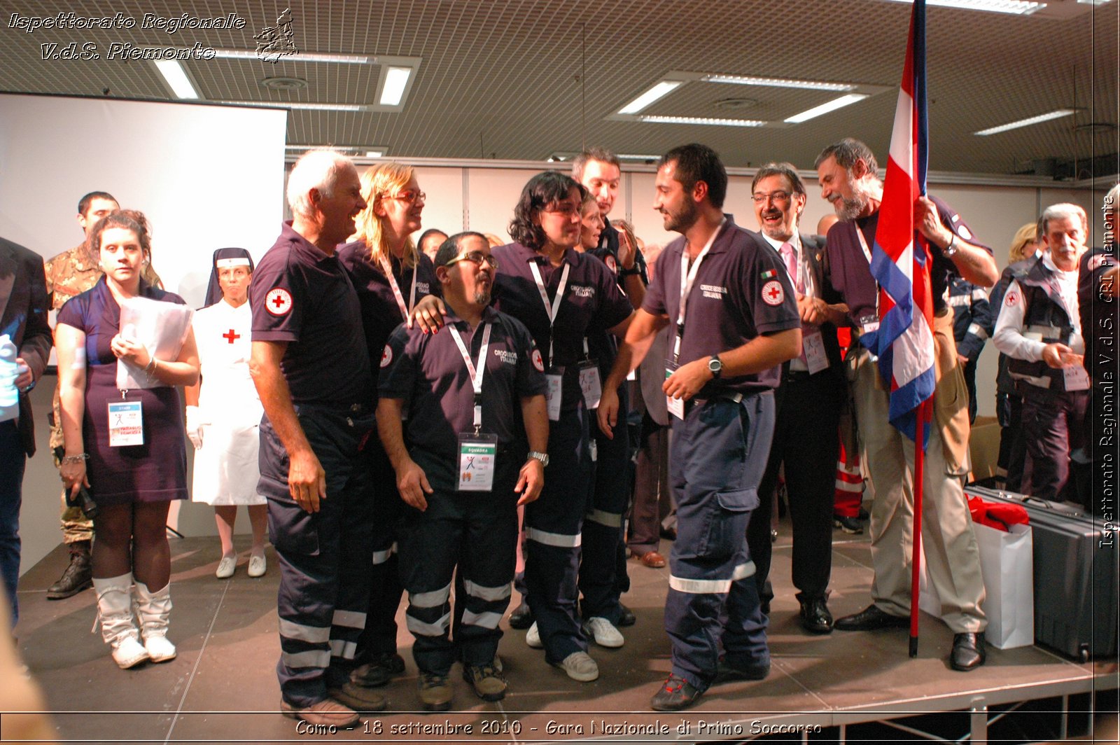 Como - 18 settembre 2010 - Gara Nazionale di Primo Soccorso -  Croce Rossa Italiana - Ispettorato Regionale Volontari del Soccorso Piemonte