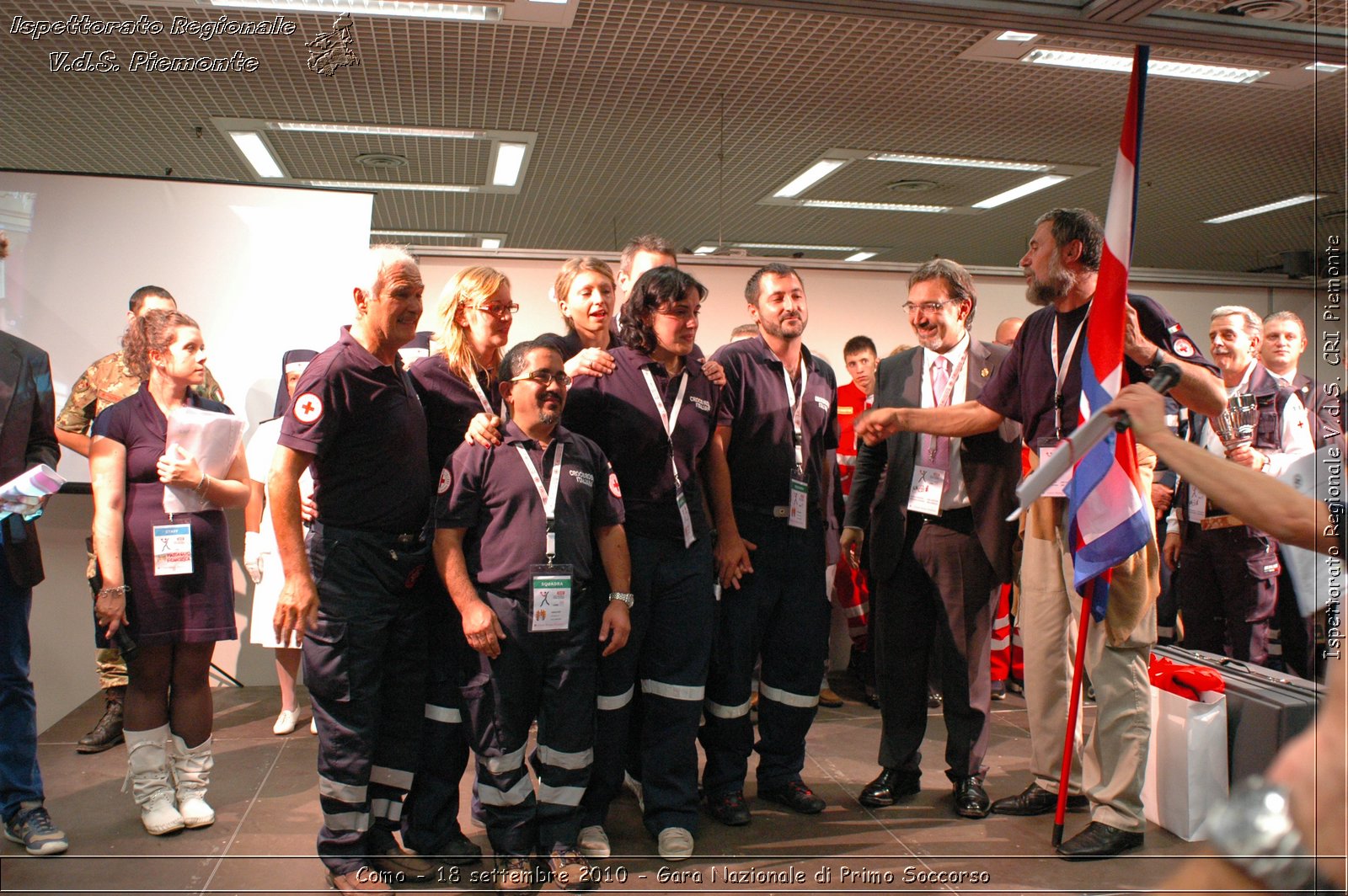 Como - 18 settembre 2010 - Gara Nazionale di Primo Soccorso -  Croce Rossa Italiana - Ispettorato Regionale Volontari del Soccorso Piemonte