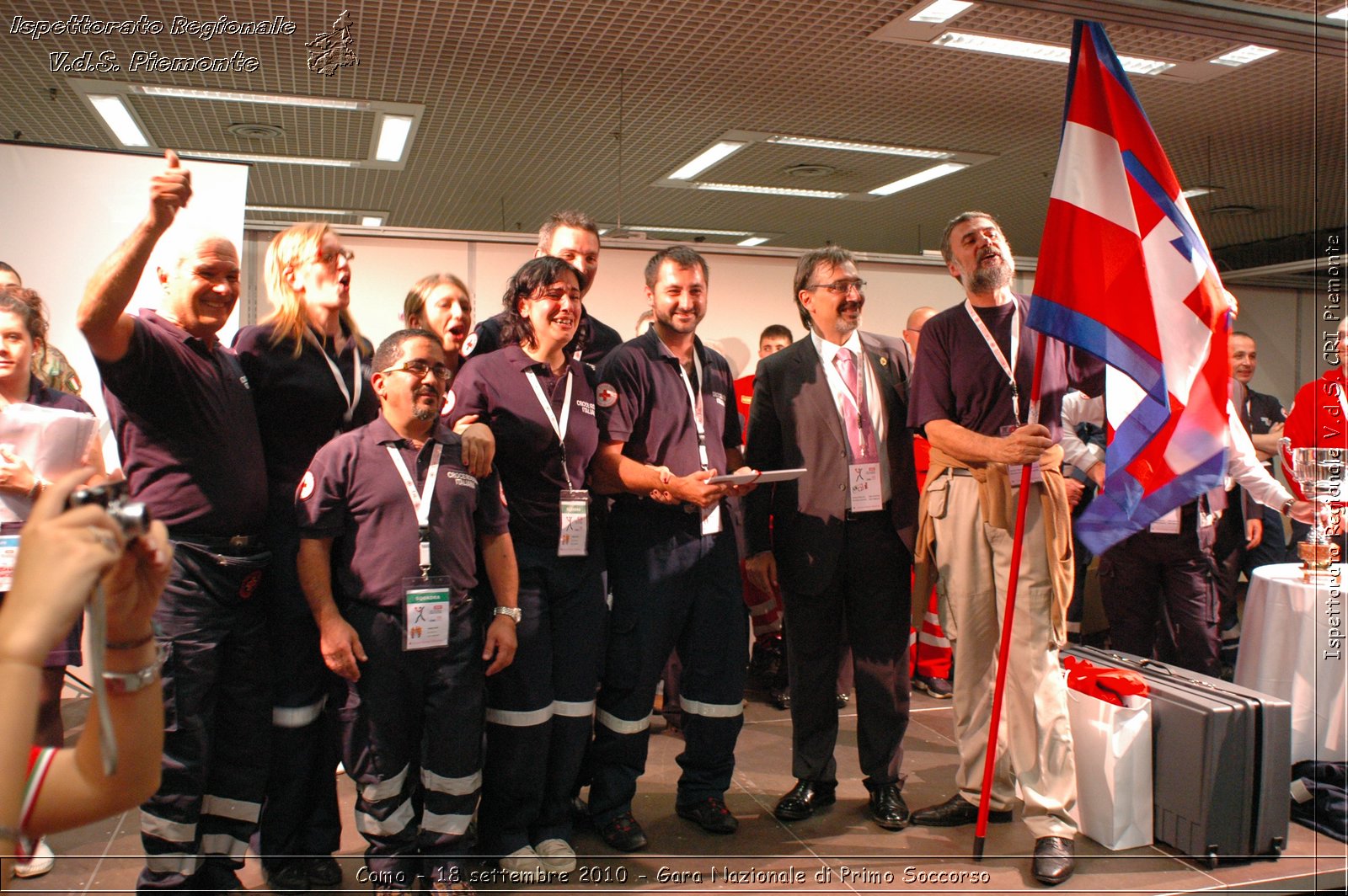 Como - 18 settembre 2010 - Gara Nazionale di Primo Soccorso -  Croce Rossa Italiana - Ispettorato Regionale Volontari del Soccorso Piemonte