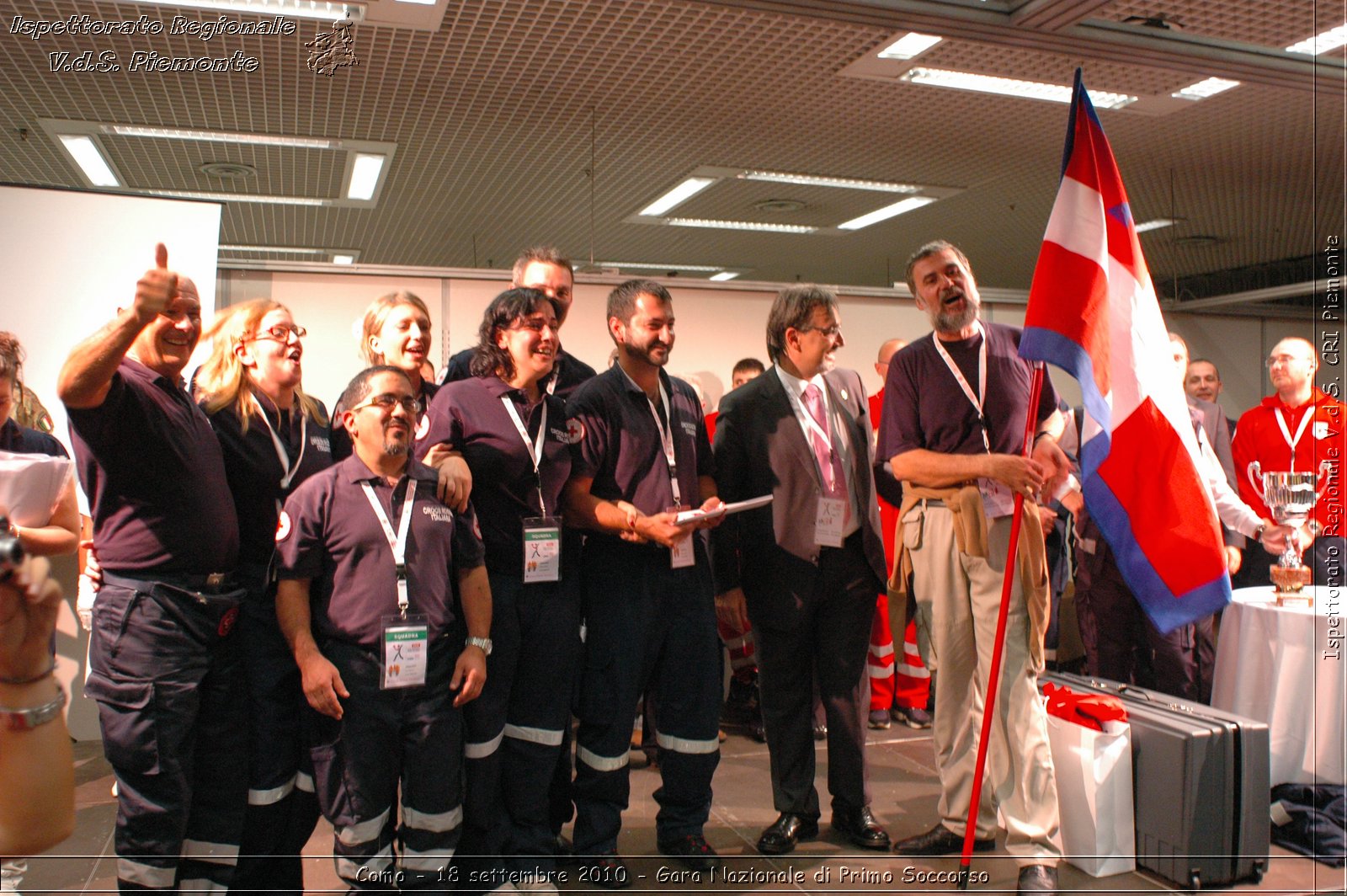 Como - 18 settembre 2010 - Gara Nazionale di Primo Soccorso -  Croce Rossa Italiana - Ispettorato Regionale Volontari del Soccorso Piemonte