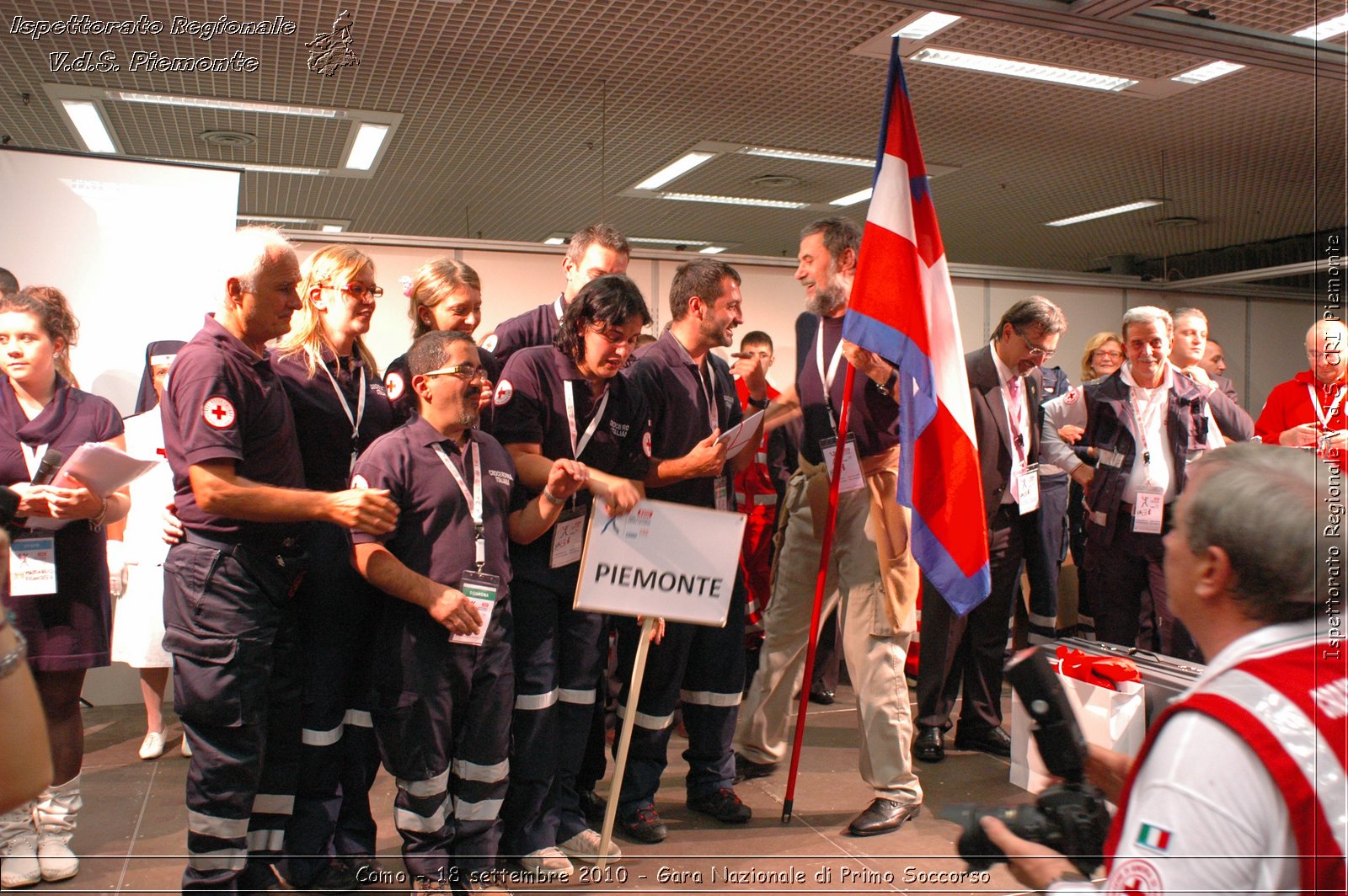 Como - 18 settembre 2010 - Gara Nazionale di Primo Soccorso -  Croce Rossa Italiana - Ispettorato Regionale Volontari del Soccorso Piemonte