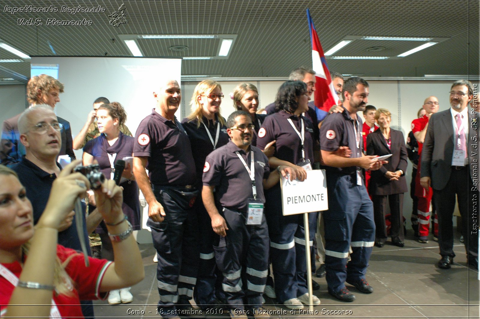 Como - 18 settembre 2010 - Gara Nazionale di Primo Soccorso -  Croce Rossa Italiana - Ispettorato Regionale Volontari del Soccorso Piemonte