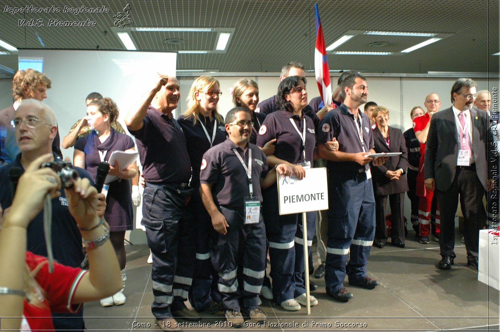 Como - 18 settembre 2010 - Gara Nazionale di Primo Soccorso -  Croce Rossa Italiana - Ispettorato Regionale Volontari del Soccorso Piemonte