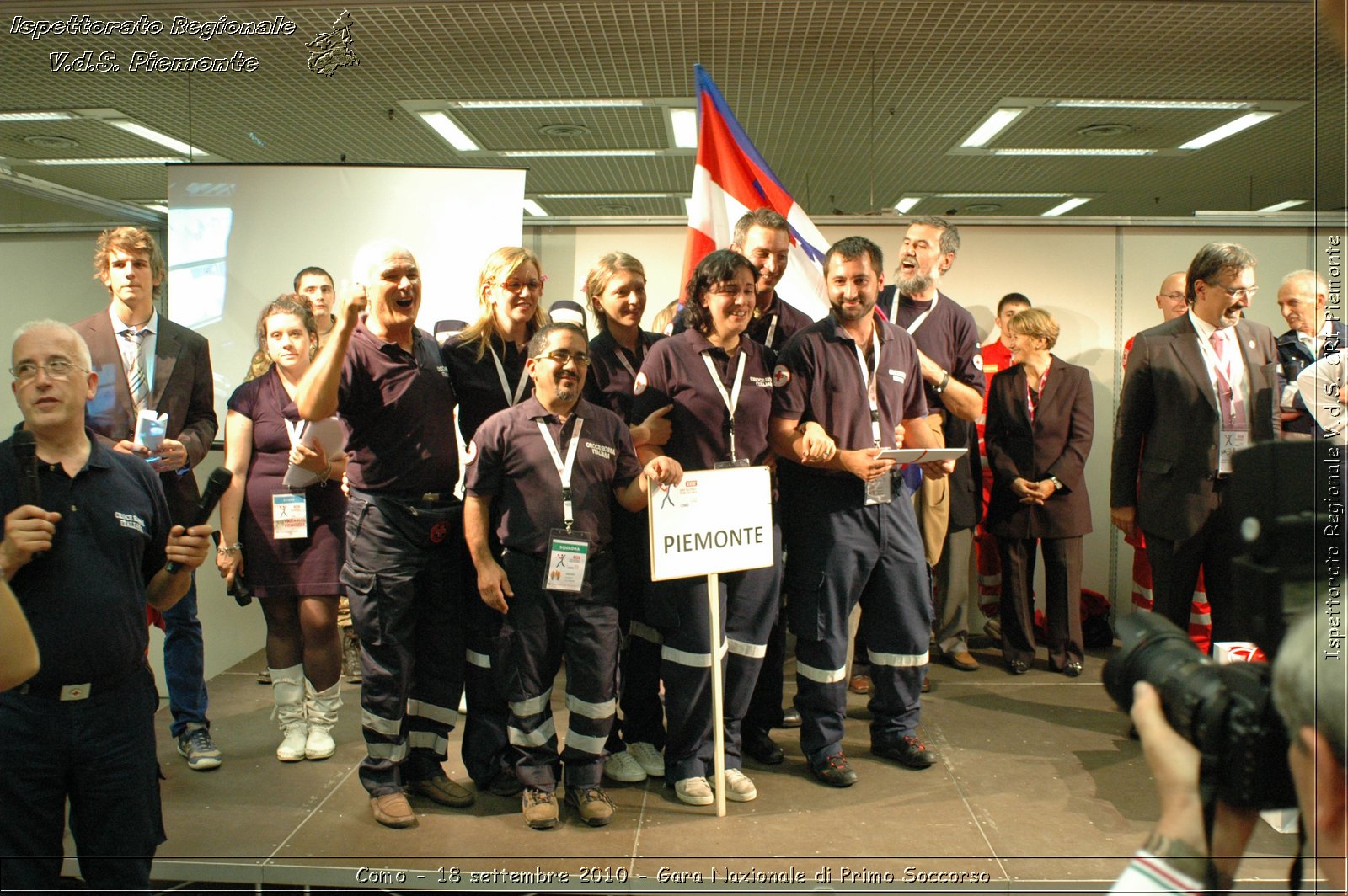 Como - 18 settembre 2010 - Gara Nazionale di Primo Soccorso -  Croce Rossa Italiana - Ispettorato Regionale Volontari del Soccorso Piemonte