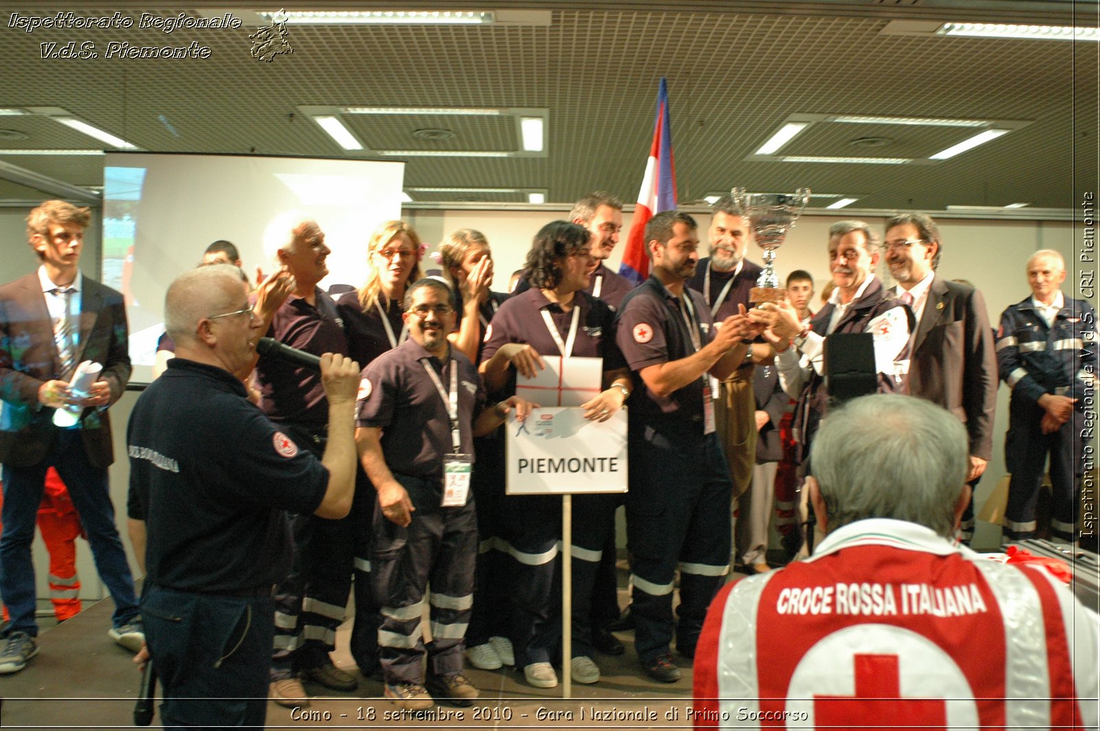 Como - 18 settembre 2010 - Gara Nazionale di Primo Soccorso -  Croce Rossa Italiana - Ispettorato Regionale Volontari del Soccorso Piemonte