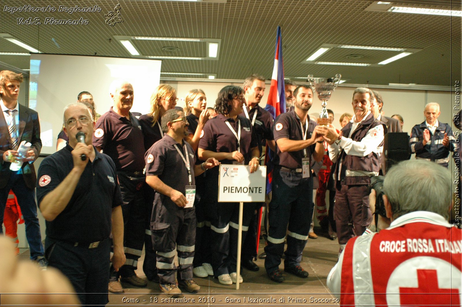 Como - 18 settembre 2010 - Gara Nazionale di Primo Soccorso -  Croce Rossa Italiana - Ispettorato Regionale Volontari del Soccorso Piemonte