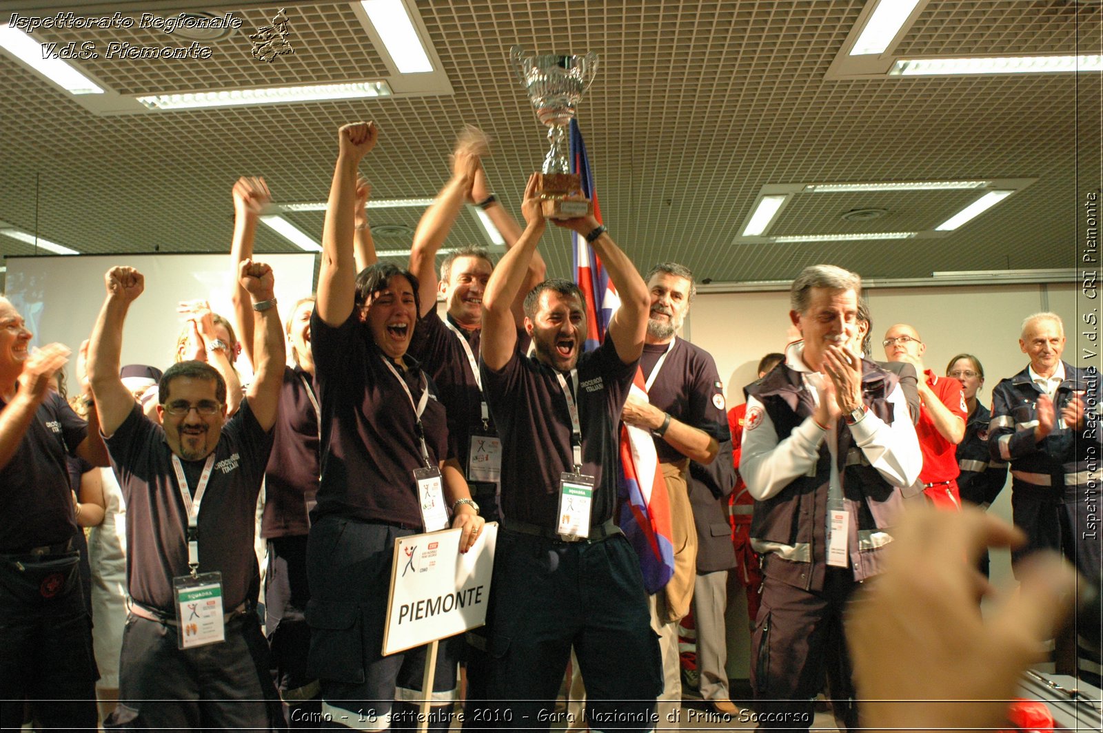 Como - 18 settembre 2010 - Gara Nazionale di Primo Soccorso -  Croce Rossa Italiana - Ispettorato Regionale Volontari del Soccorso Piemonte