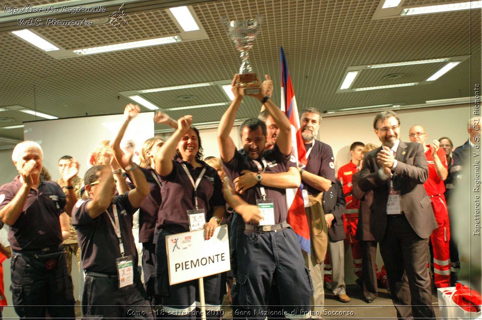 Como - 18 settembre 2010 - Gara Nazionale di Primo Soccorso -  Croce Rossa Italiana - Ispettorato Regionale Volontari del Soccorso Piemonte