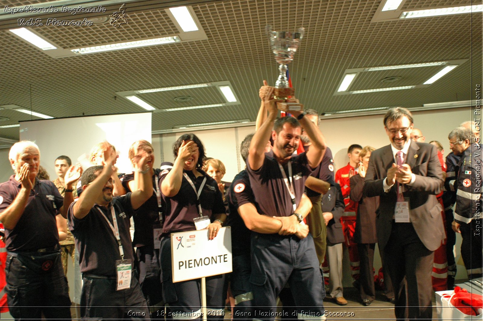 Como - 18 settembre 2010 - Gara Nazionale di Primo Soccorso -  Croce Rossa Italiana - Ispettorato Regionale Volontari del Soccorso Piemonte