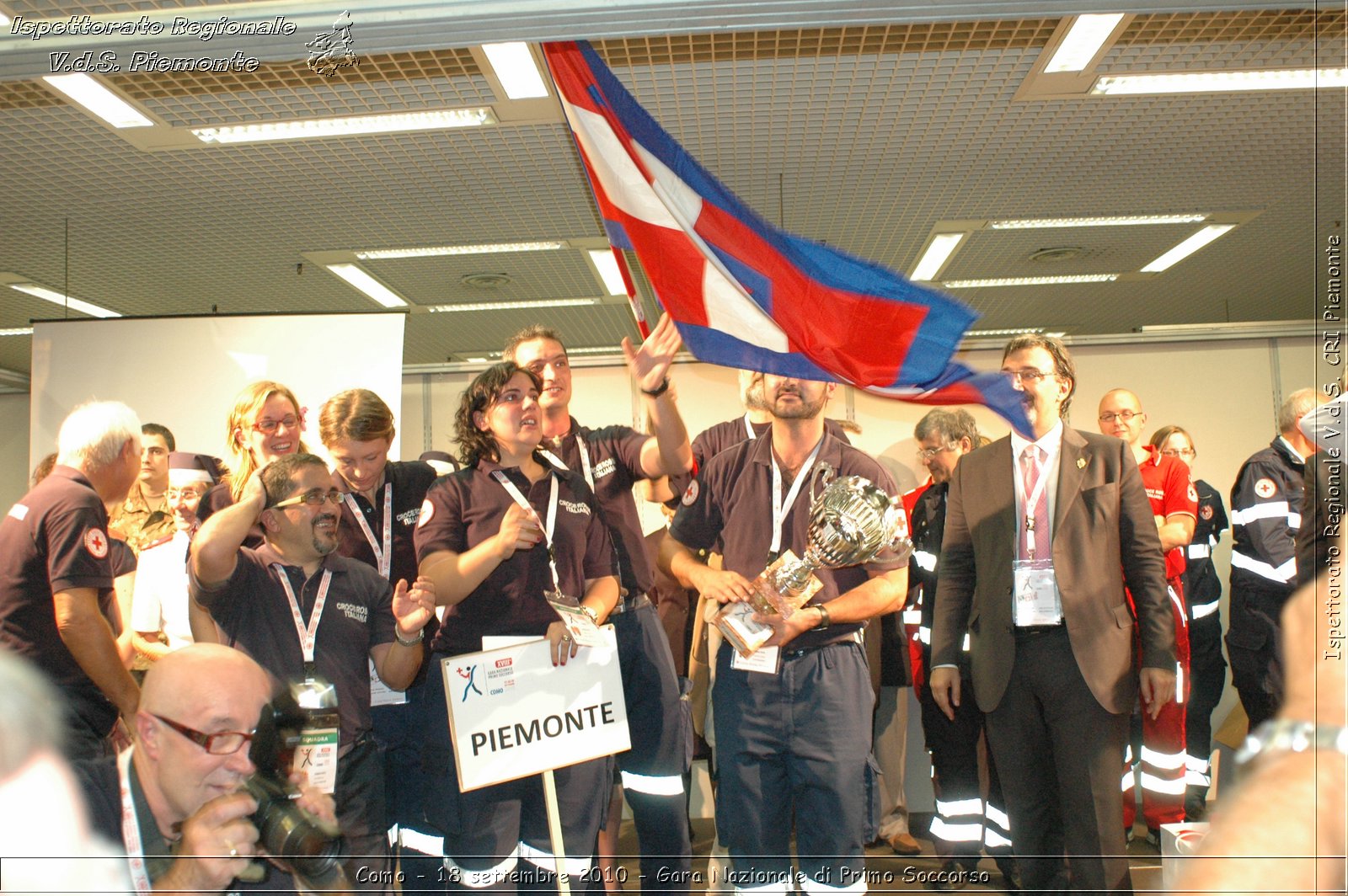 Como - 18 settembre 2010 - Gara Nazionale di Primo Soccorso -  Croce Rossa Italiana - Ispettorato Regionale Volontari del Soccorso Piemonte