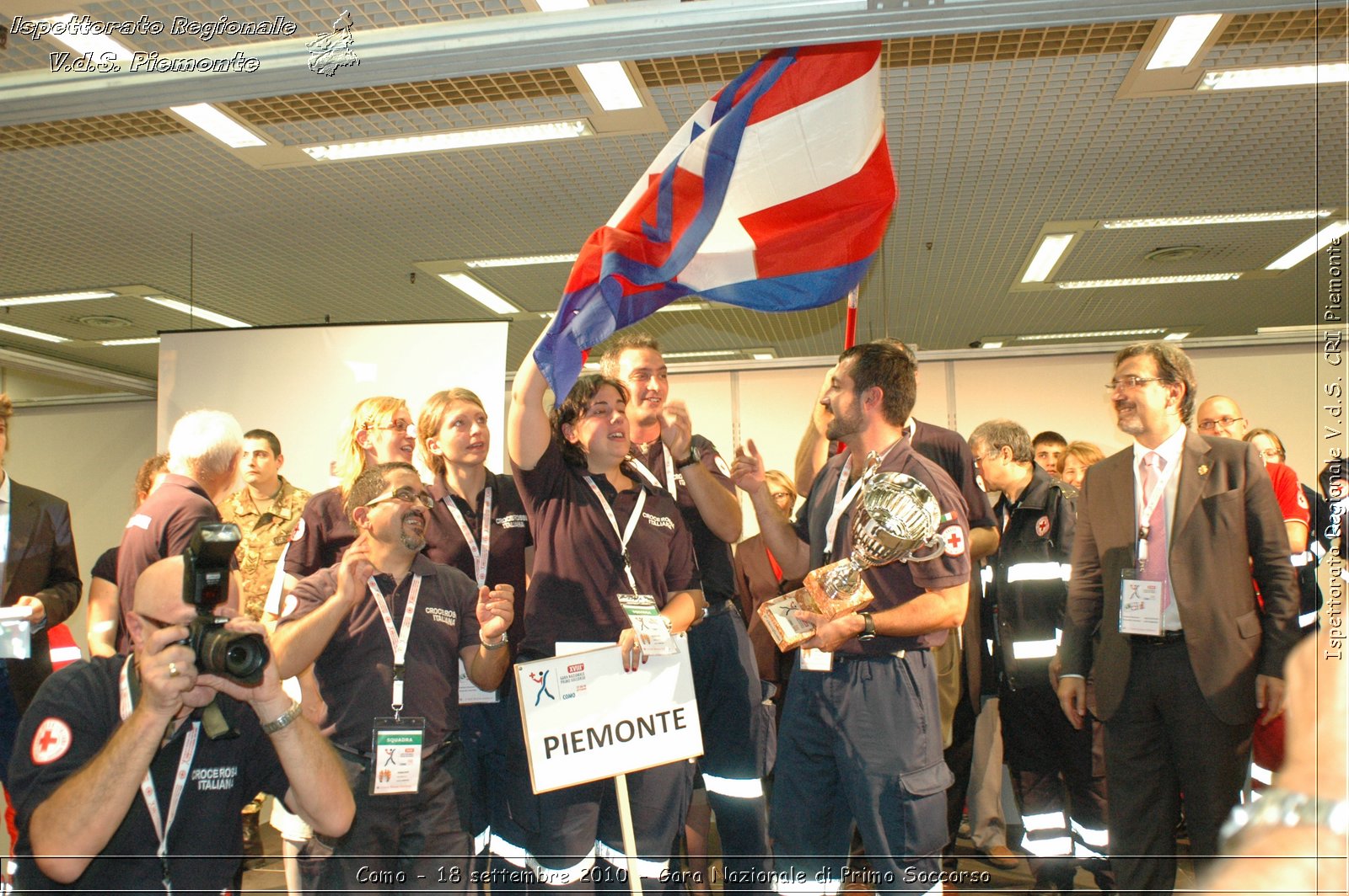 Como - 18 settembre 2010 - Gara Nazionale di Primo Soccorso -  Croce Rossa Italiana - Ispettorato Regionale Volontari del Soccorso Piemonte