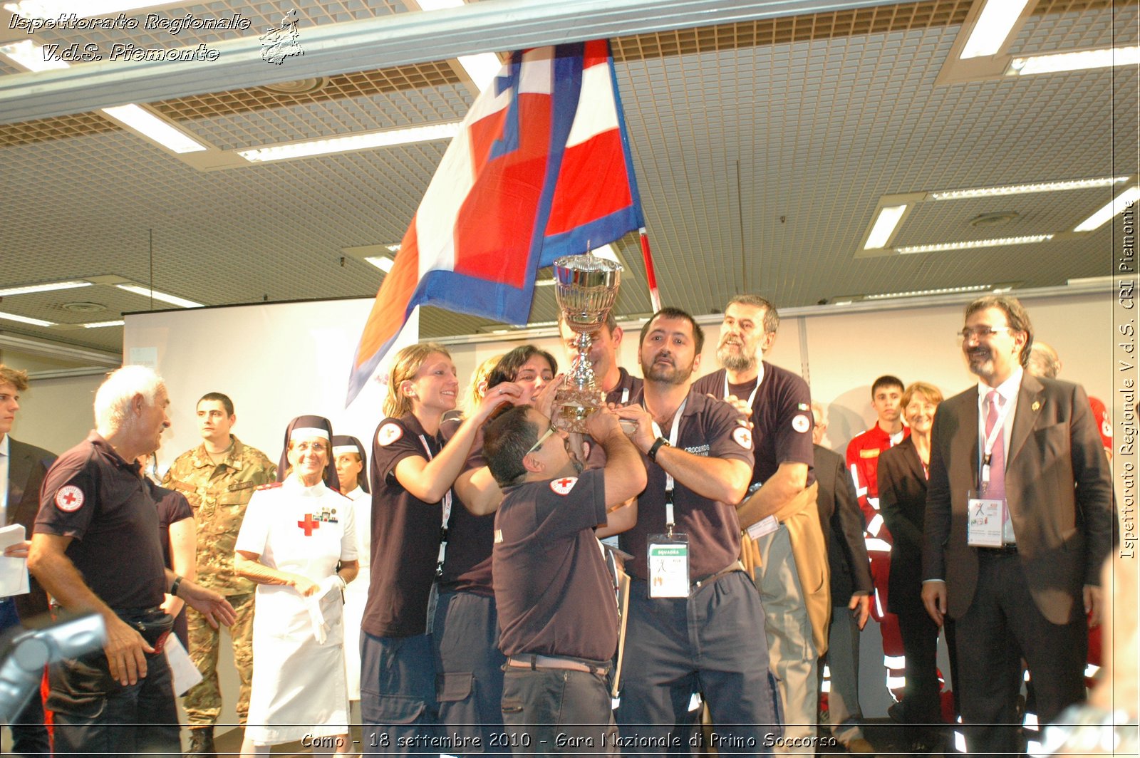 Como - 18 settembre 2010 - Gara Nazionale di Primo Soccorso -  Croce Rossa Italiana - Ispettorato Regionale Volontari del Soccorso Piemonte